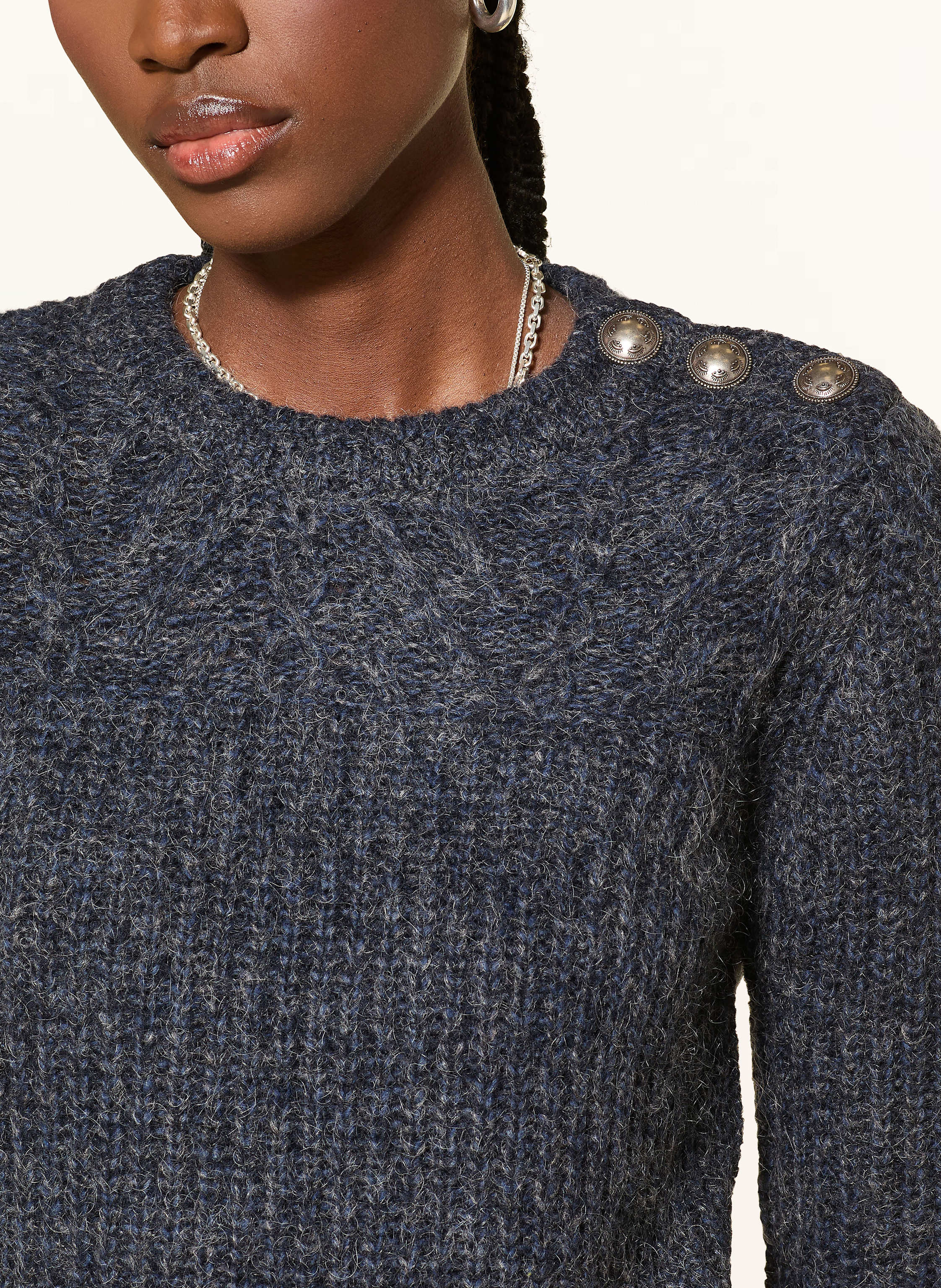 Thumbnail - Ba&Sh Pullover Rachelle blau