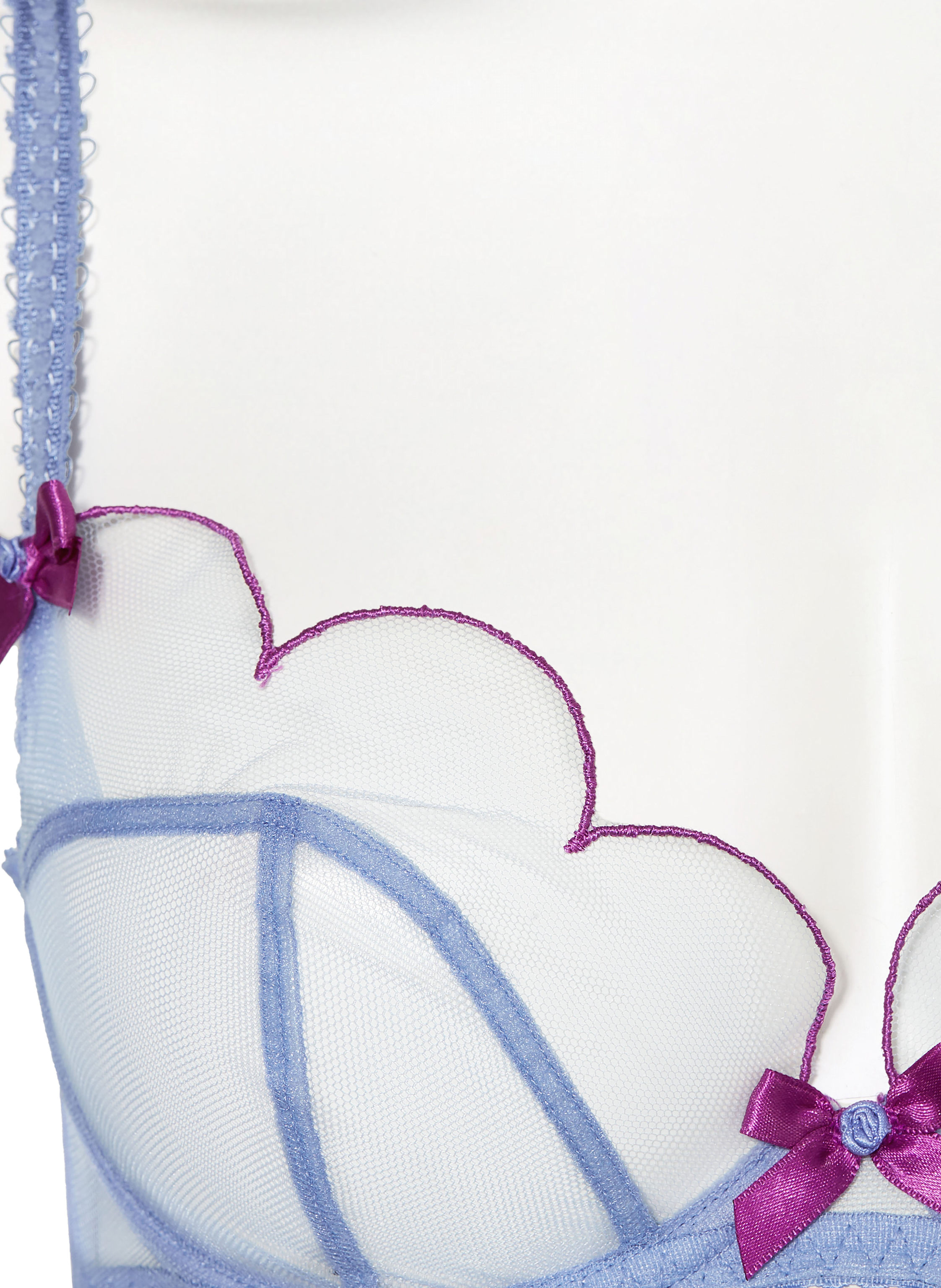 Thumbnail - Agent Provocateur Bügel-Bh Lorna blau