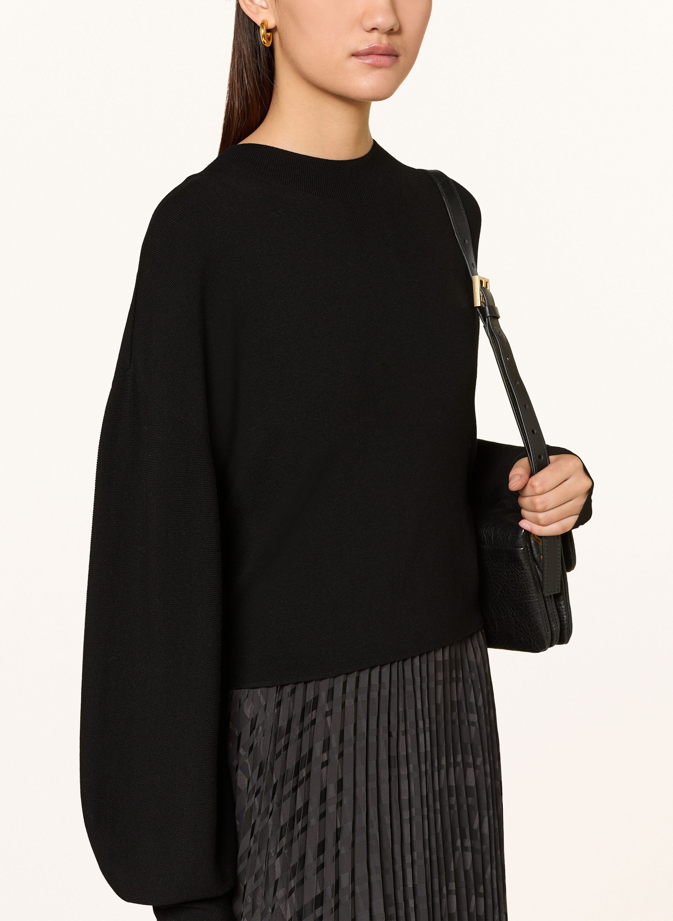 Thumbnail - Allsaints Set: Plisseekleid Und Pullover Sinead schwarz