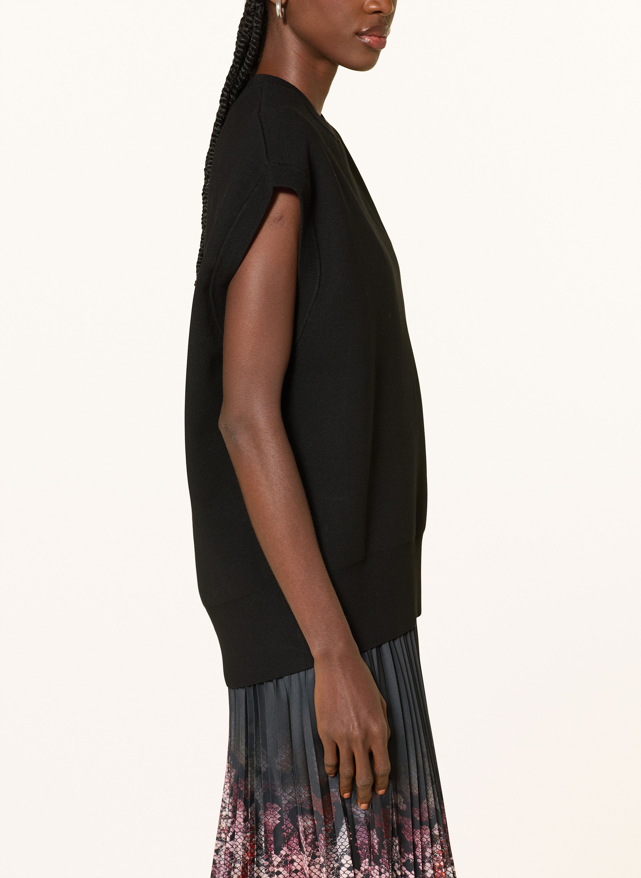 Thumbnail - Allsaints Set: Pullunder Und Satinkleid Harley Ophis schwarz