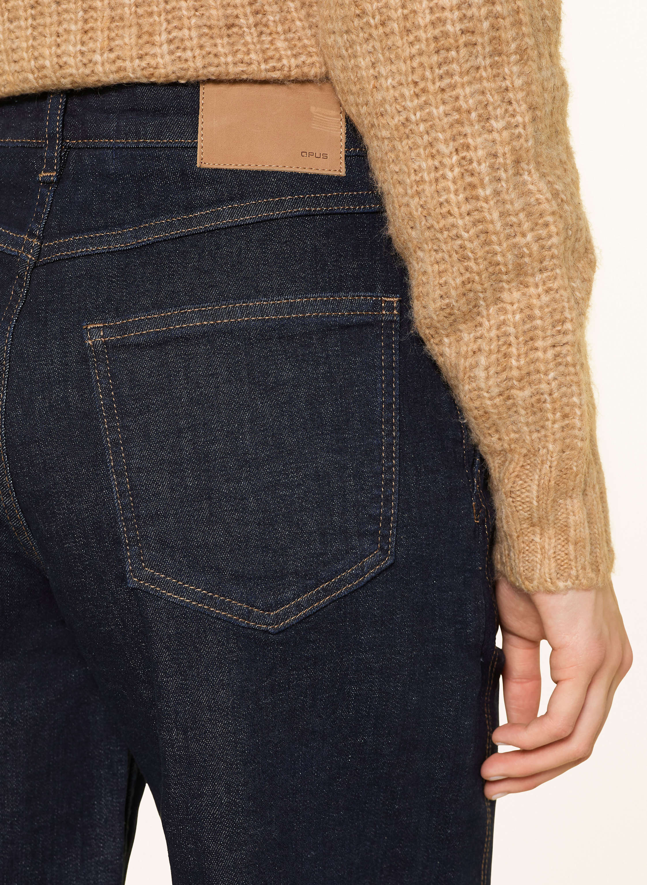 Thumbnail - Opus Wide Leg Jeans Miva blau