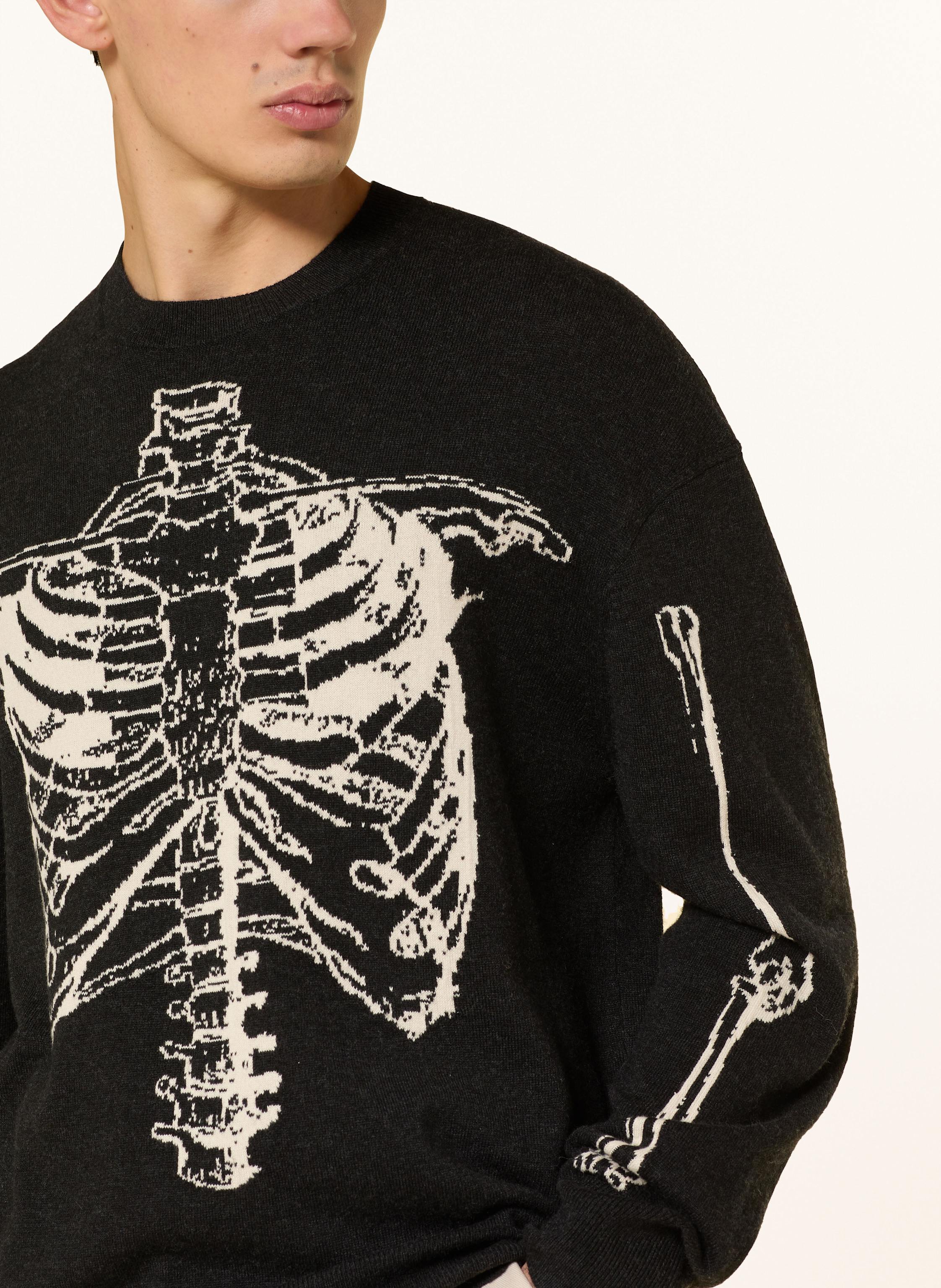 Thumbnail - Allsaints Pullover Skelli Crew schwarz