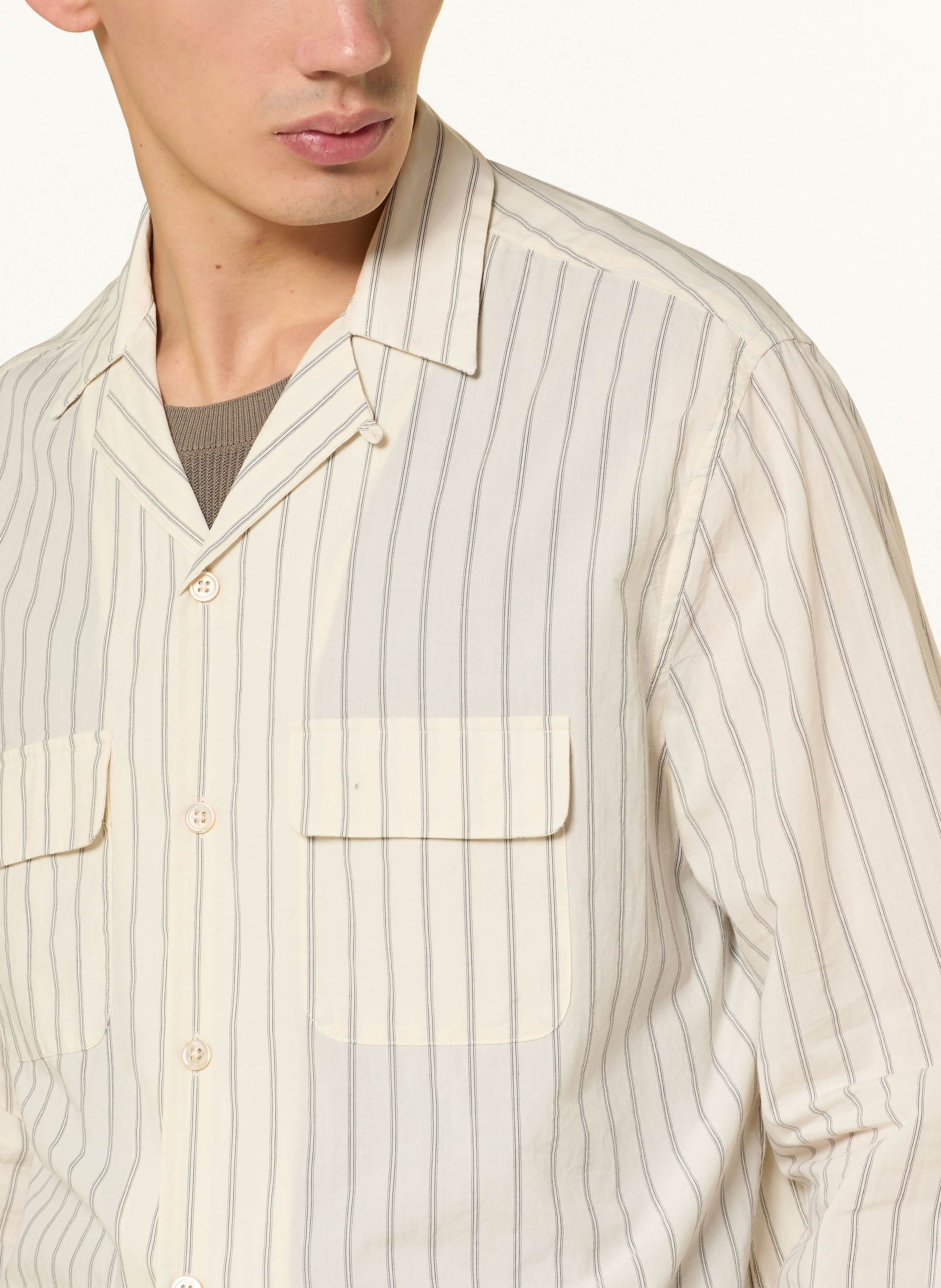 Thumbnail - Allsaints Hemd Stanley Boxy Fit weiss