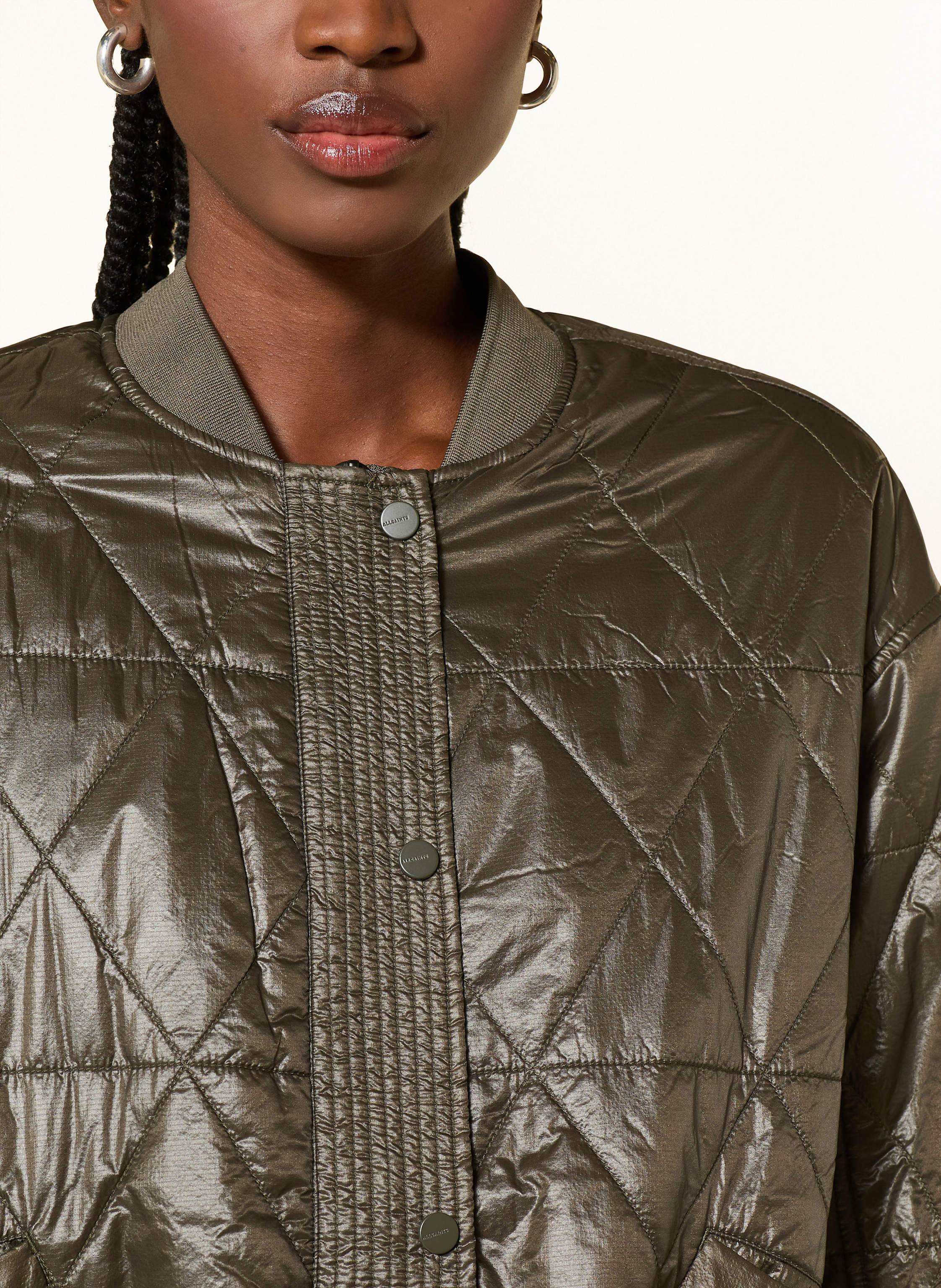 Thumbnail - Allsaints Blouson Alii gruen