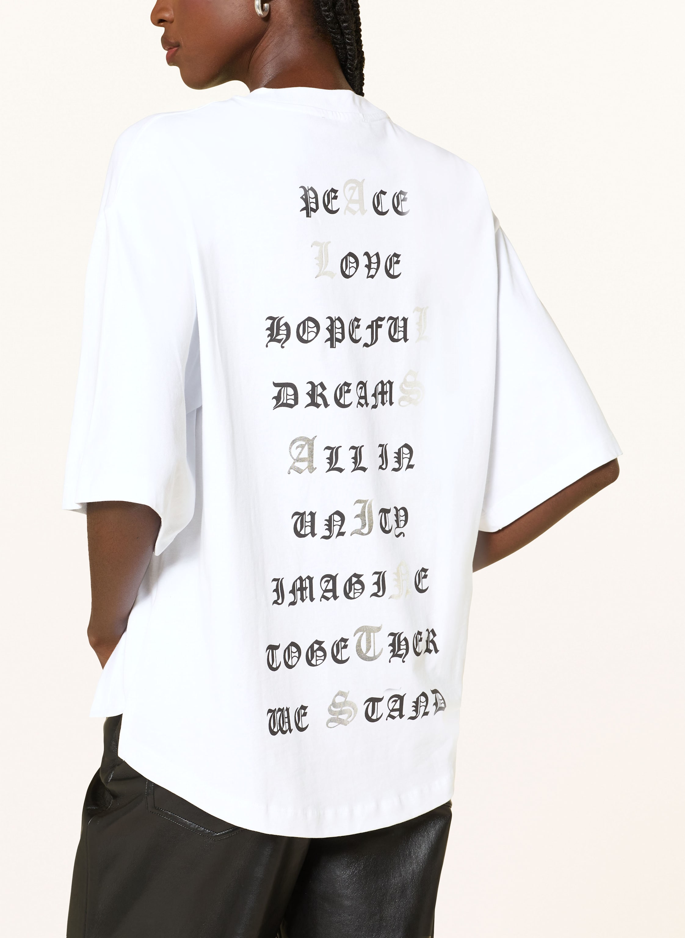 Thumbnail - Allsaints T-Shirt Vision Amelie weiss