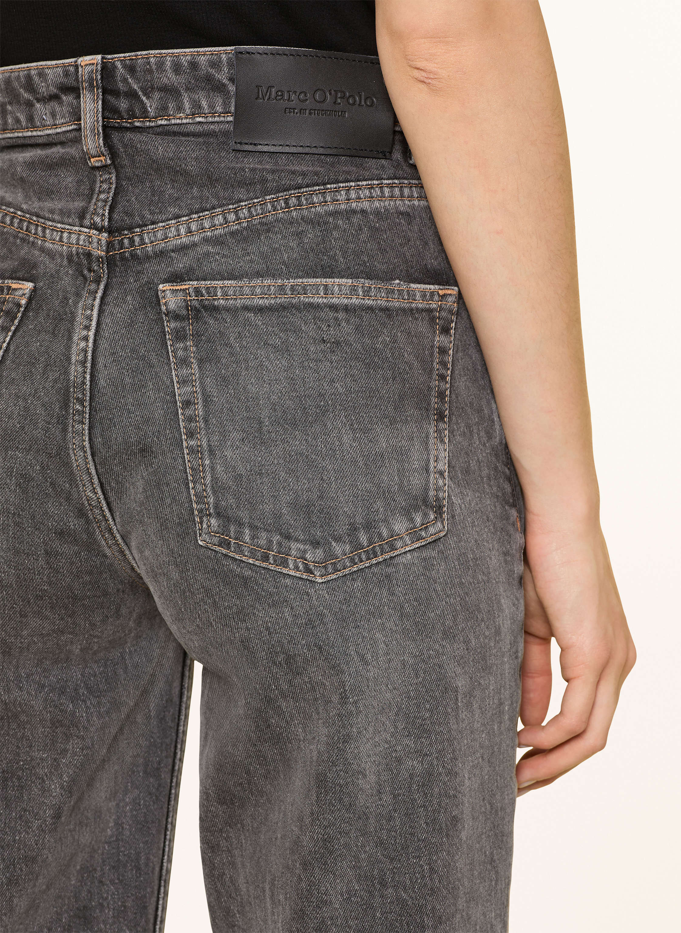 Thumbnail - Marc O'polo Straight Jeans Leby grau