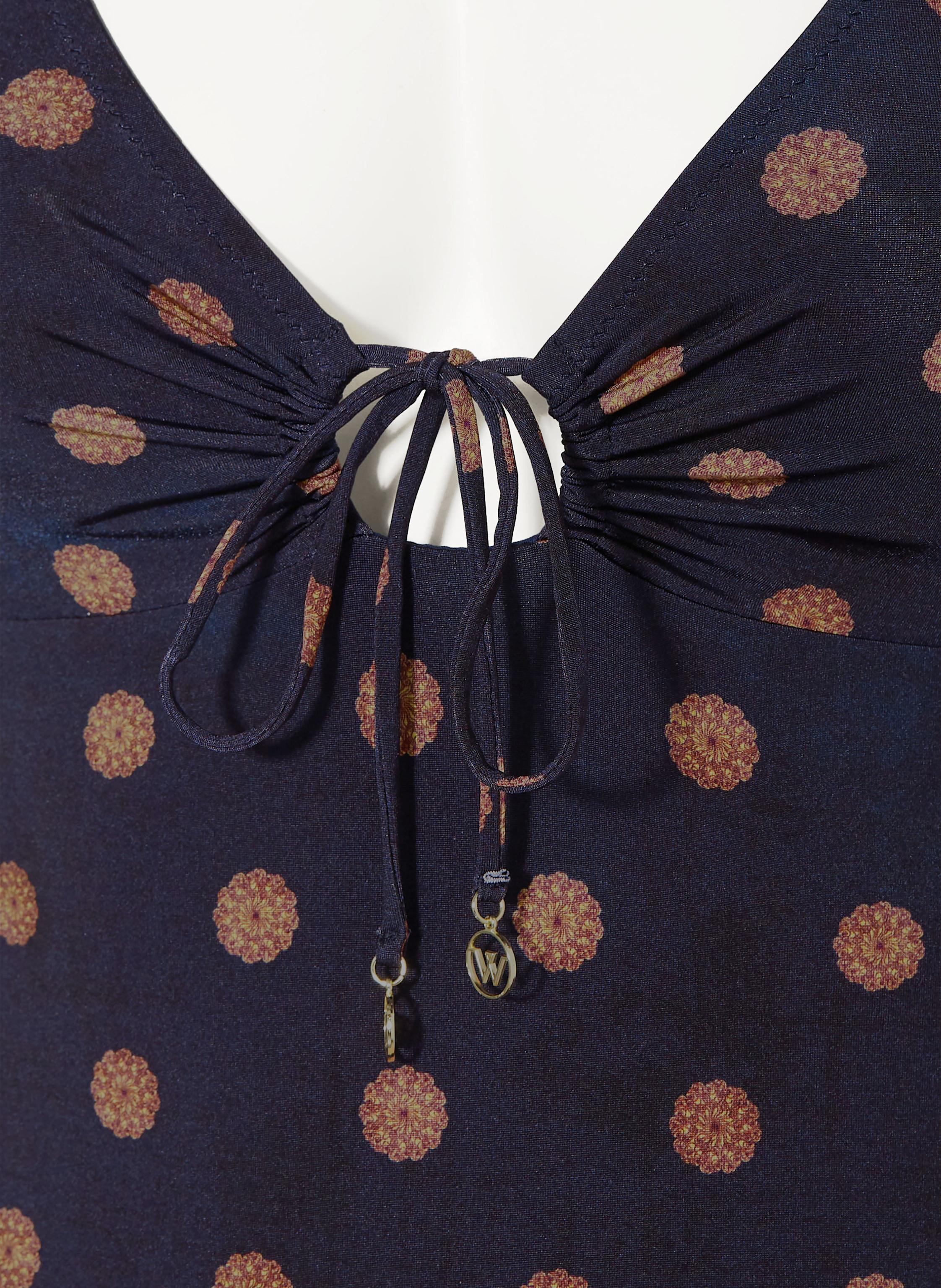 Thumbnail - Watercult Badeanzug Refined Heritage blau