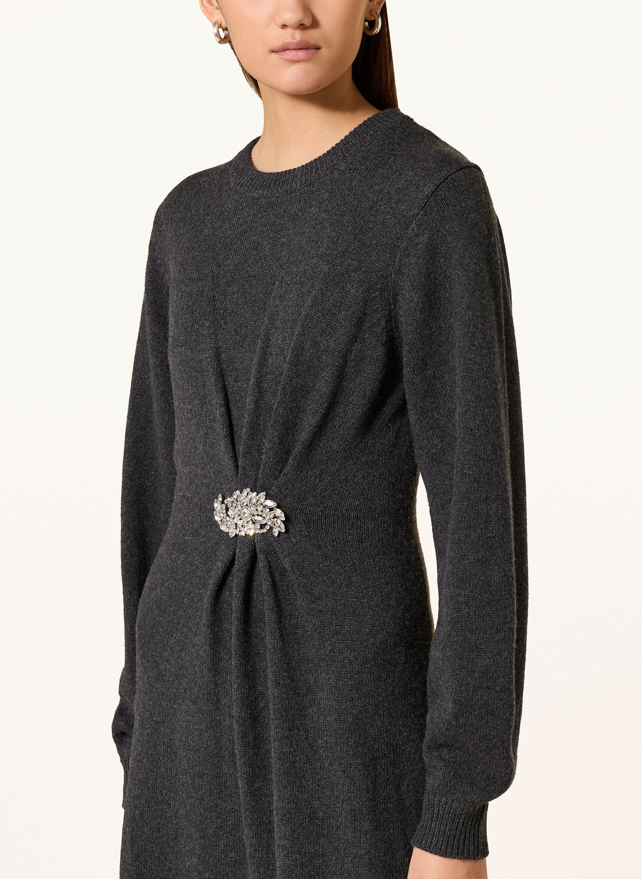 Thumbnail - Ba&Sh Strickkleid Cynthia grau