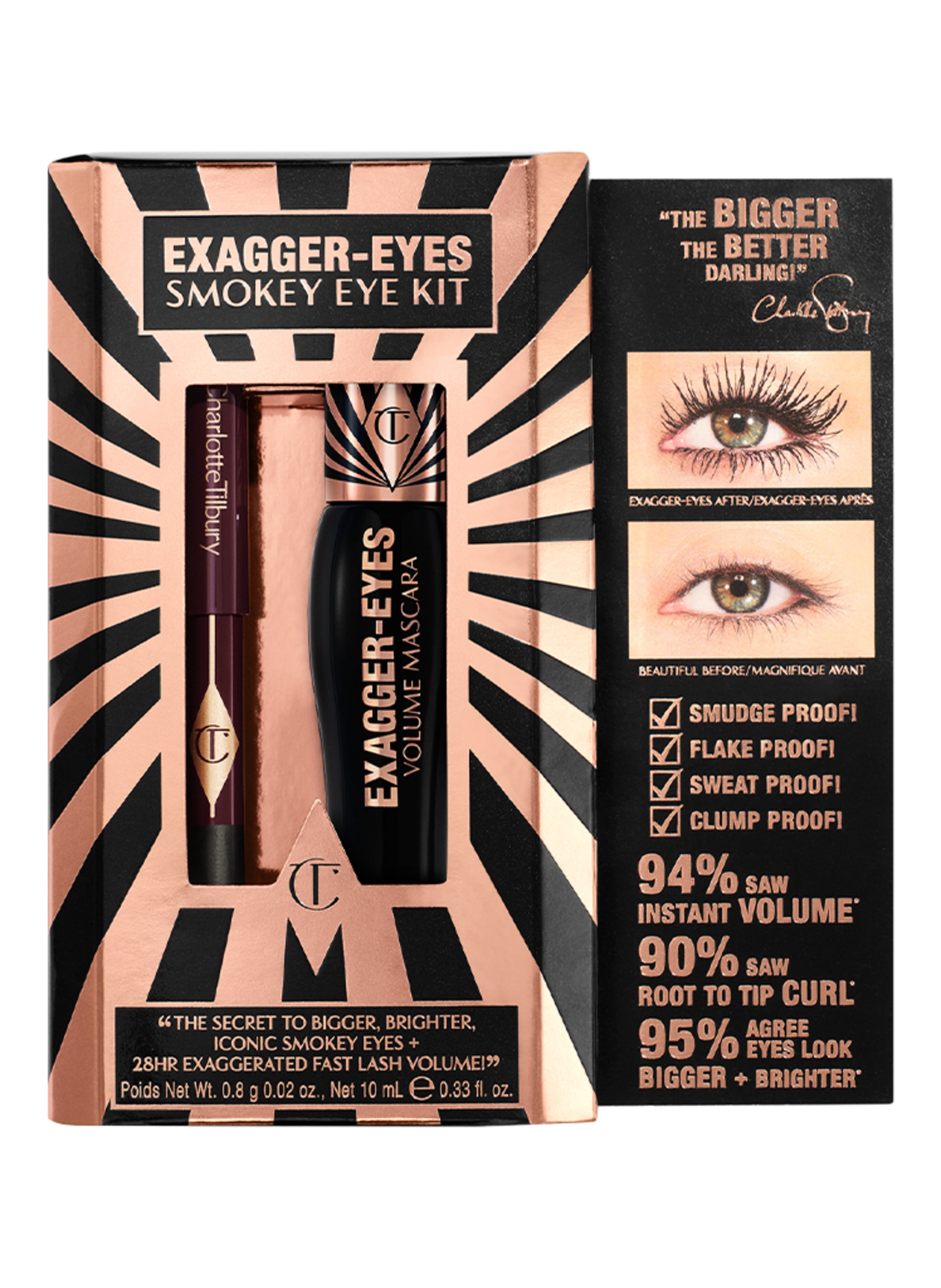 Thumbnail - Charlotte Tilbury Exaggereyes Smokey Eye Kit Make-up Set