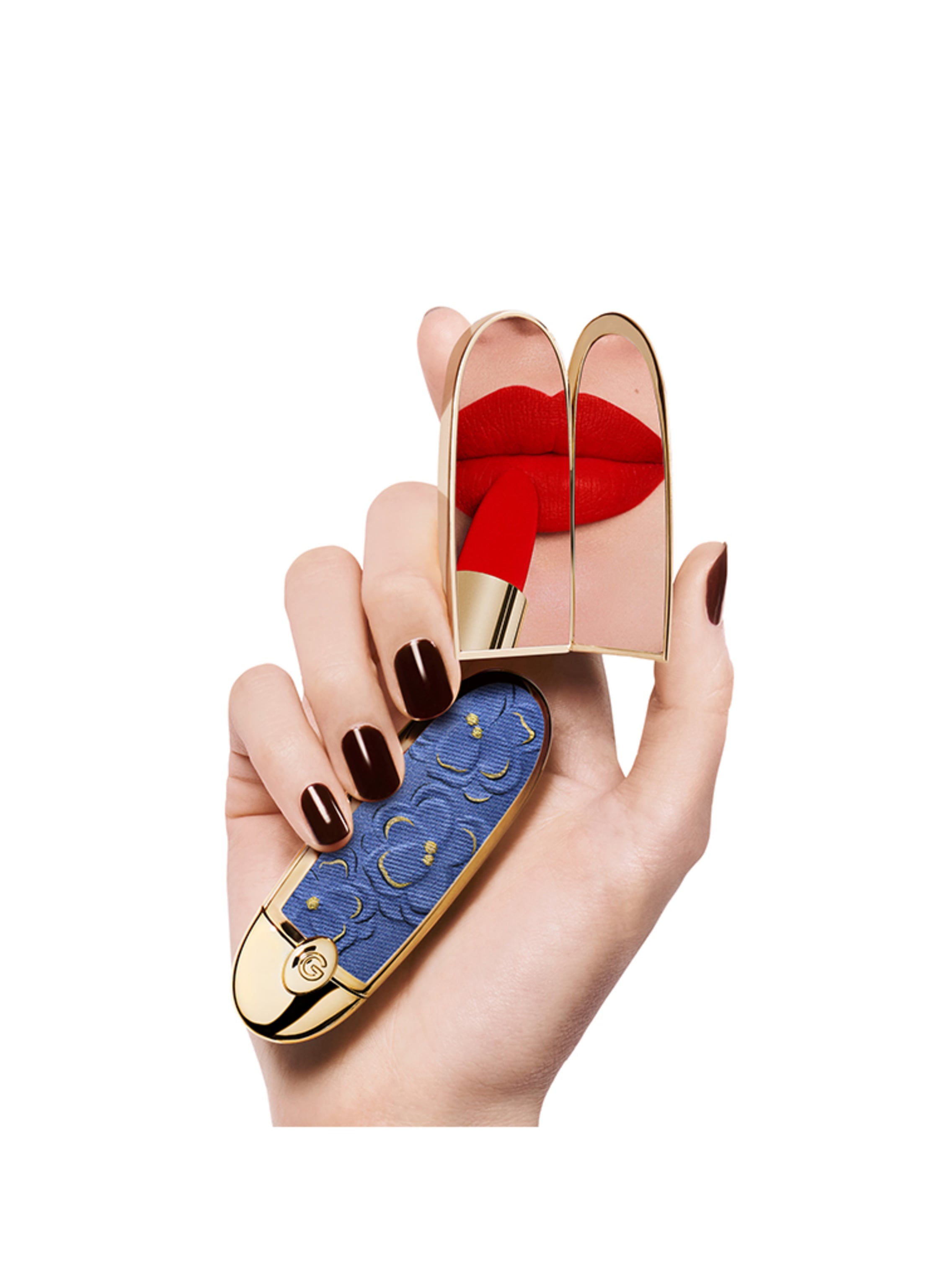 Thumbnail - Guerlain Rouge G Case Schmuckhülle mit Doppelspiegel