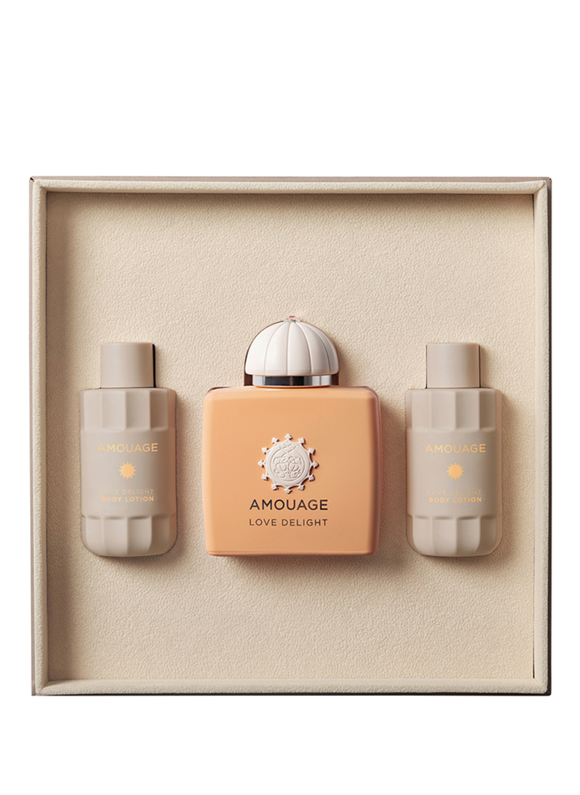amouage love delight woda perfumowana 100 ml   zestaw  