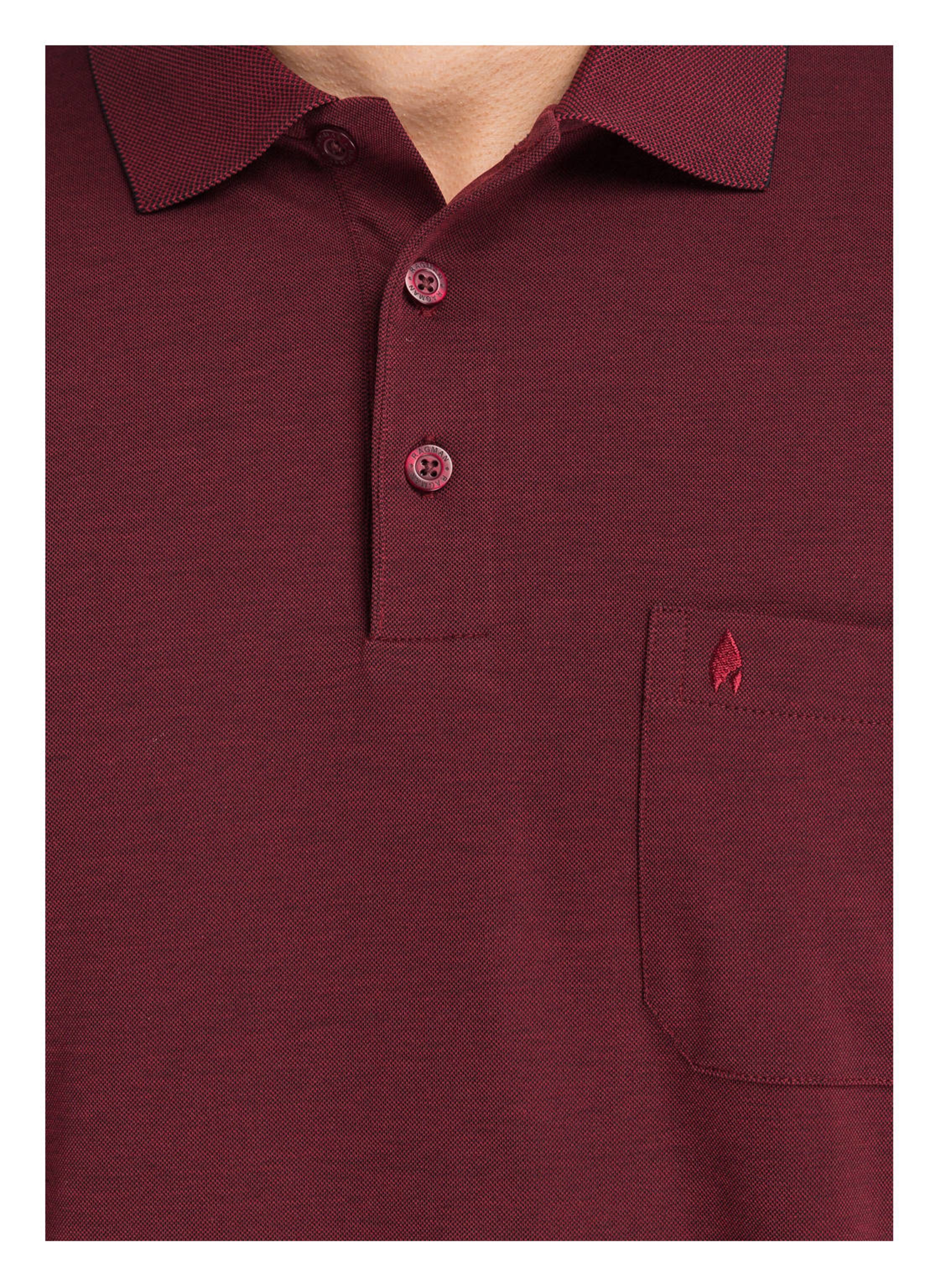 Thumbnail - Ragman Poloshirt rot