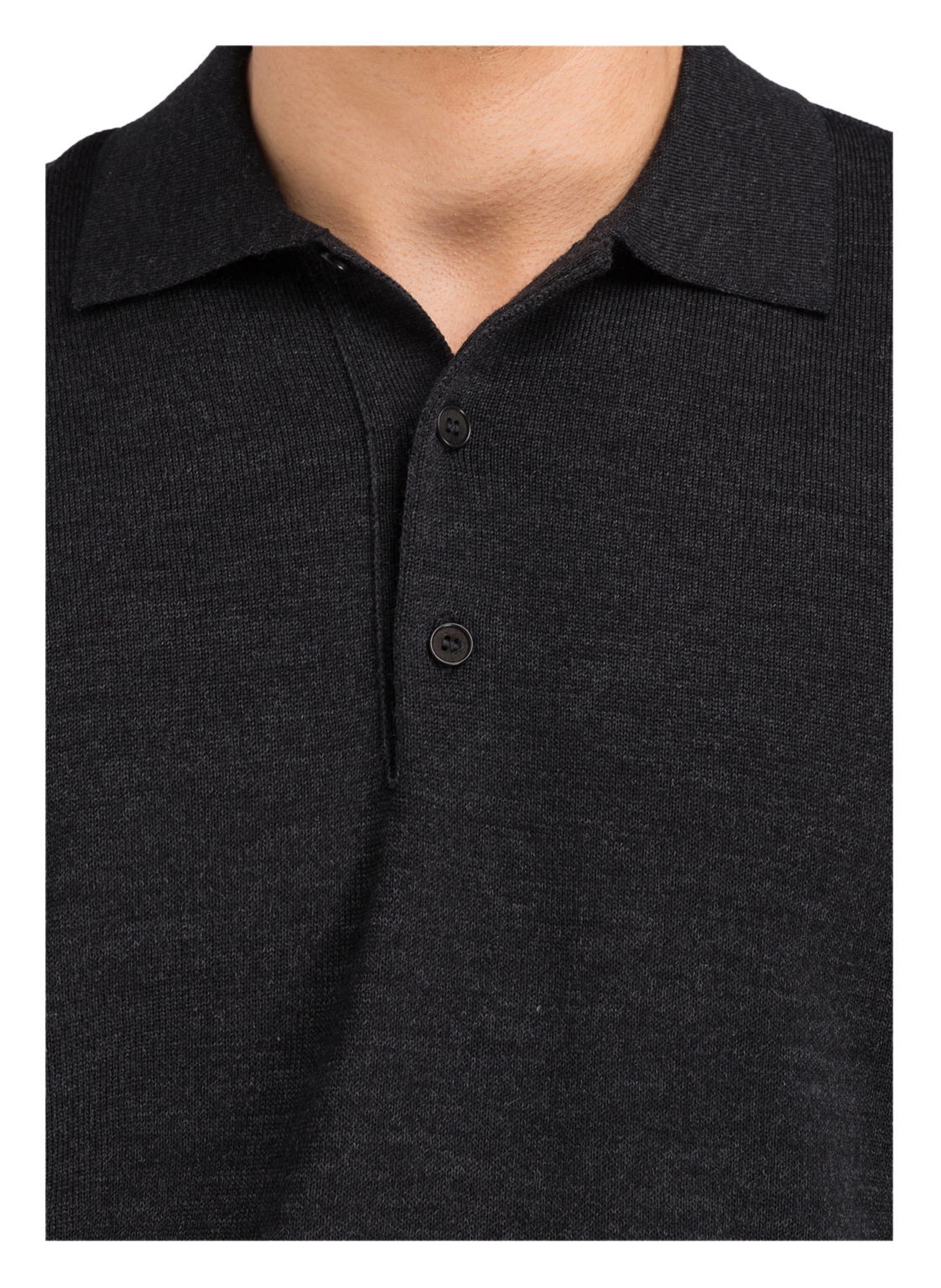 Thumbnail - Maerz Muenchen Strick-Poloshirt grau