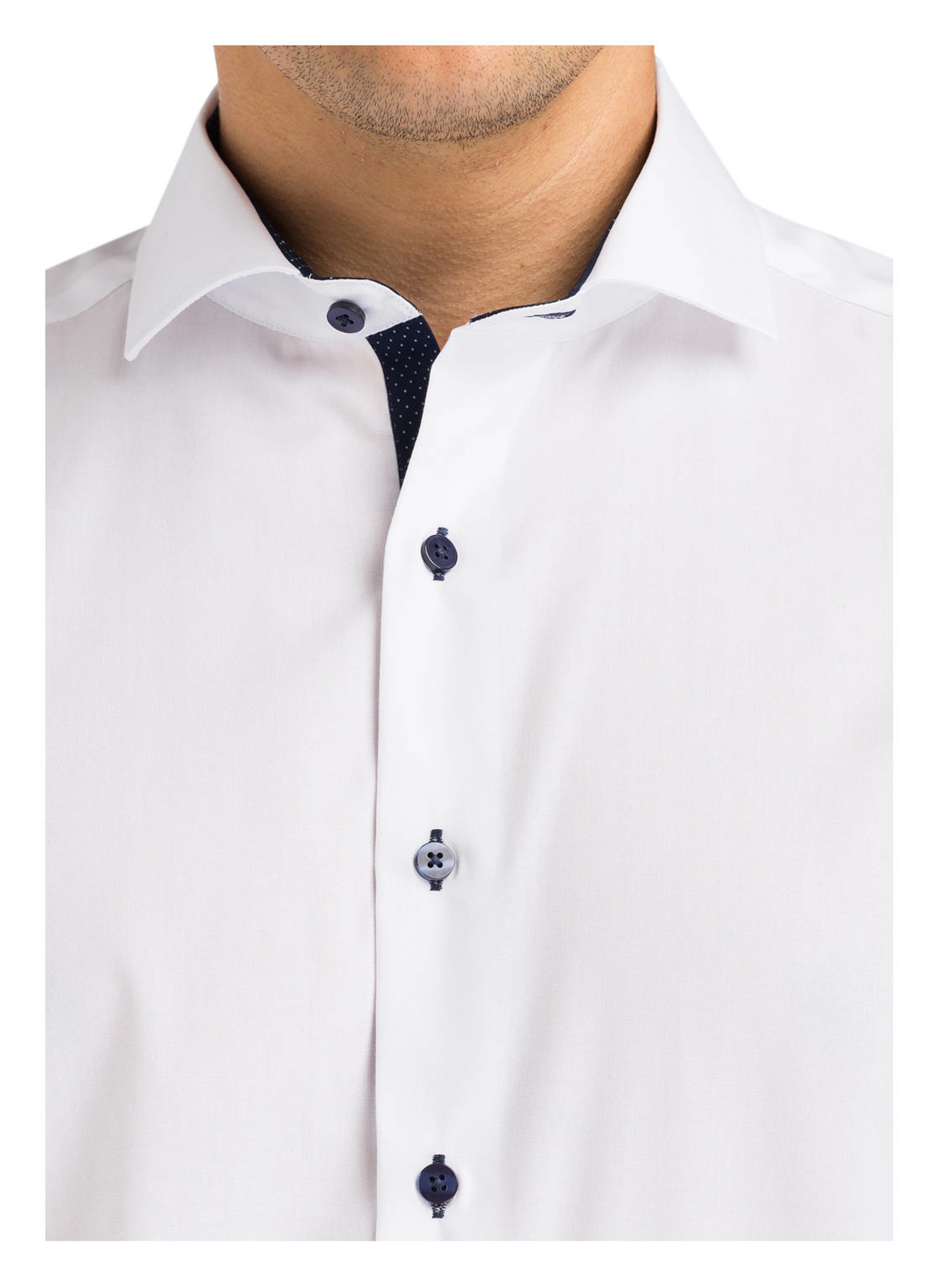 Thumbnail - Eterna Hemd Slim Fit weiss