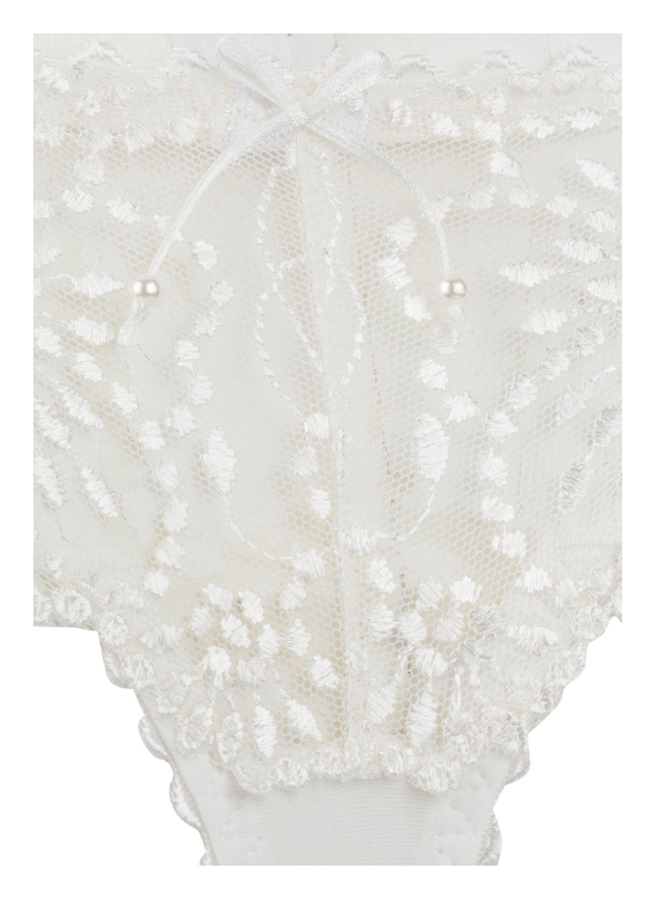 Thumbnail - Marie Jo String Jane Mit Schmuckperlen weiss