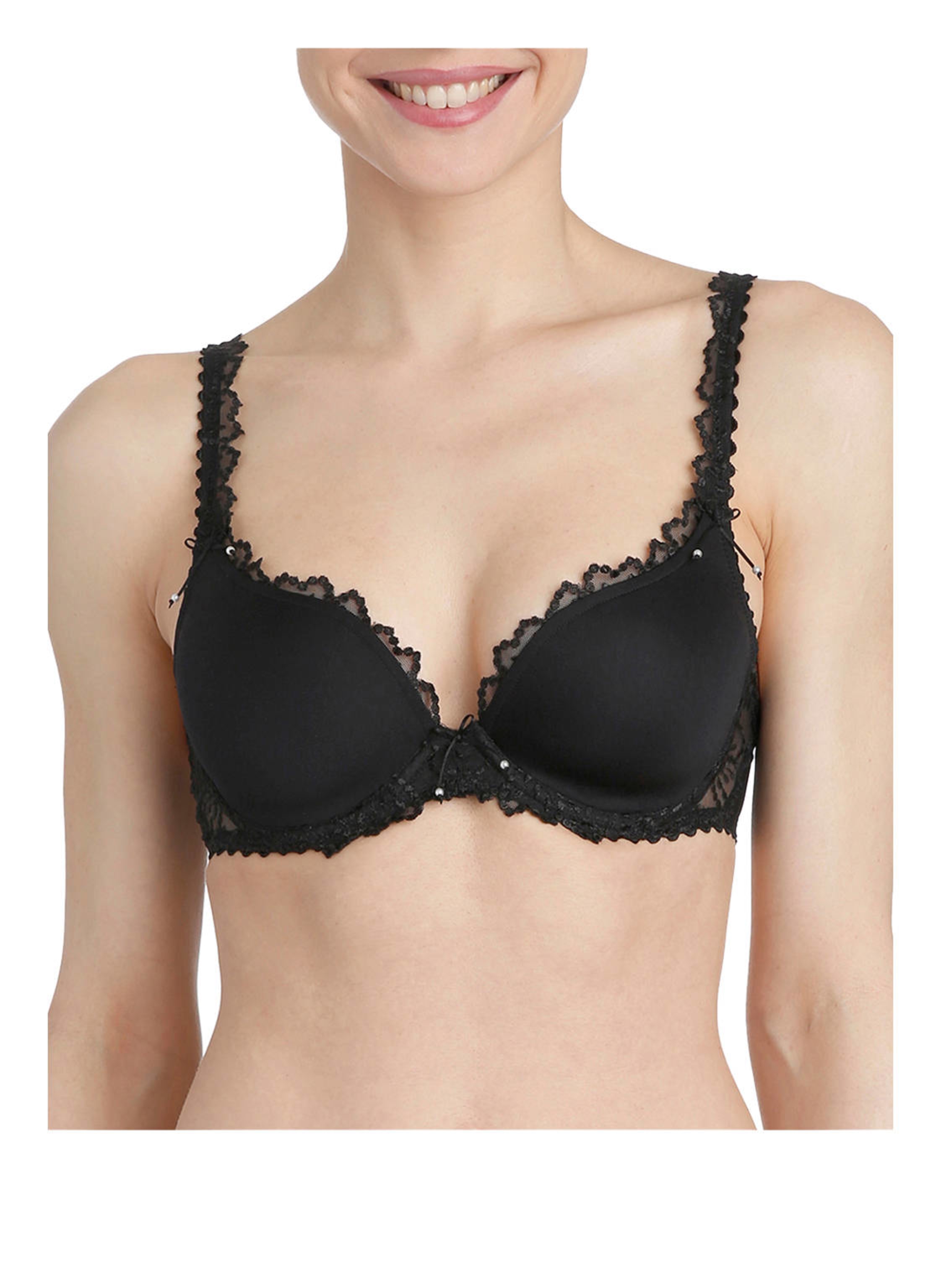 Thumbnail - Marie Jo Schalen-Bh Jane Mit Schmuckperlen schwarz