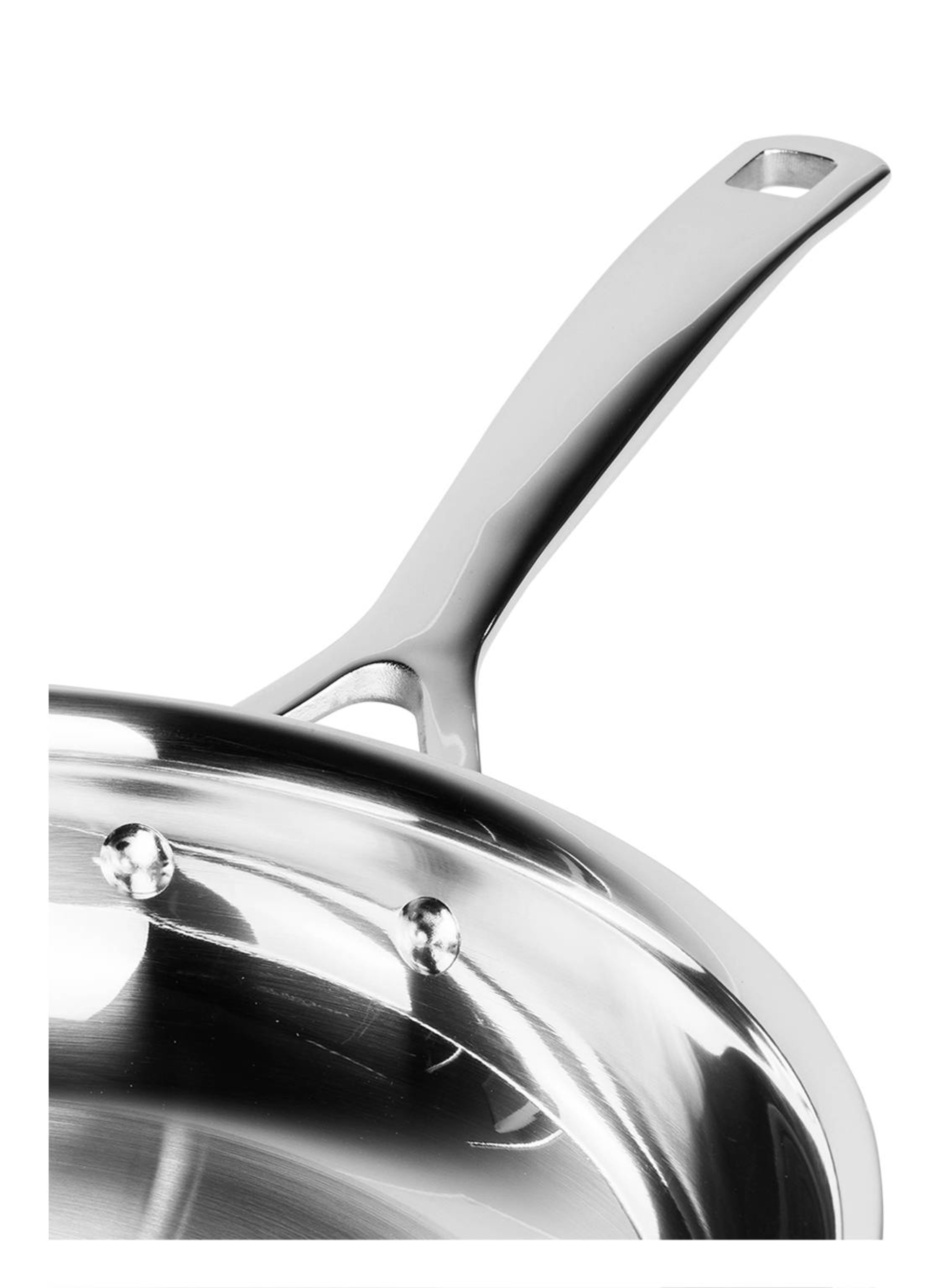 Thumbnail - Le Creuset Bratpfanne 3-Ply silber