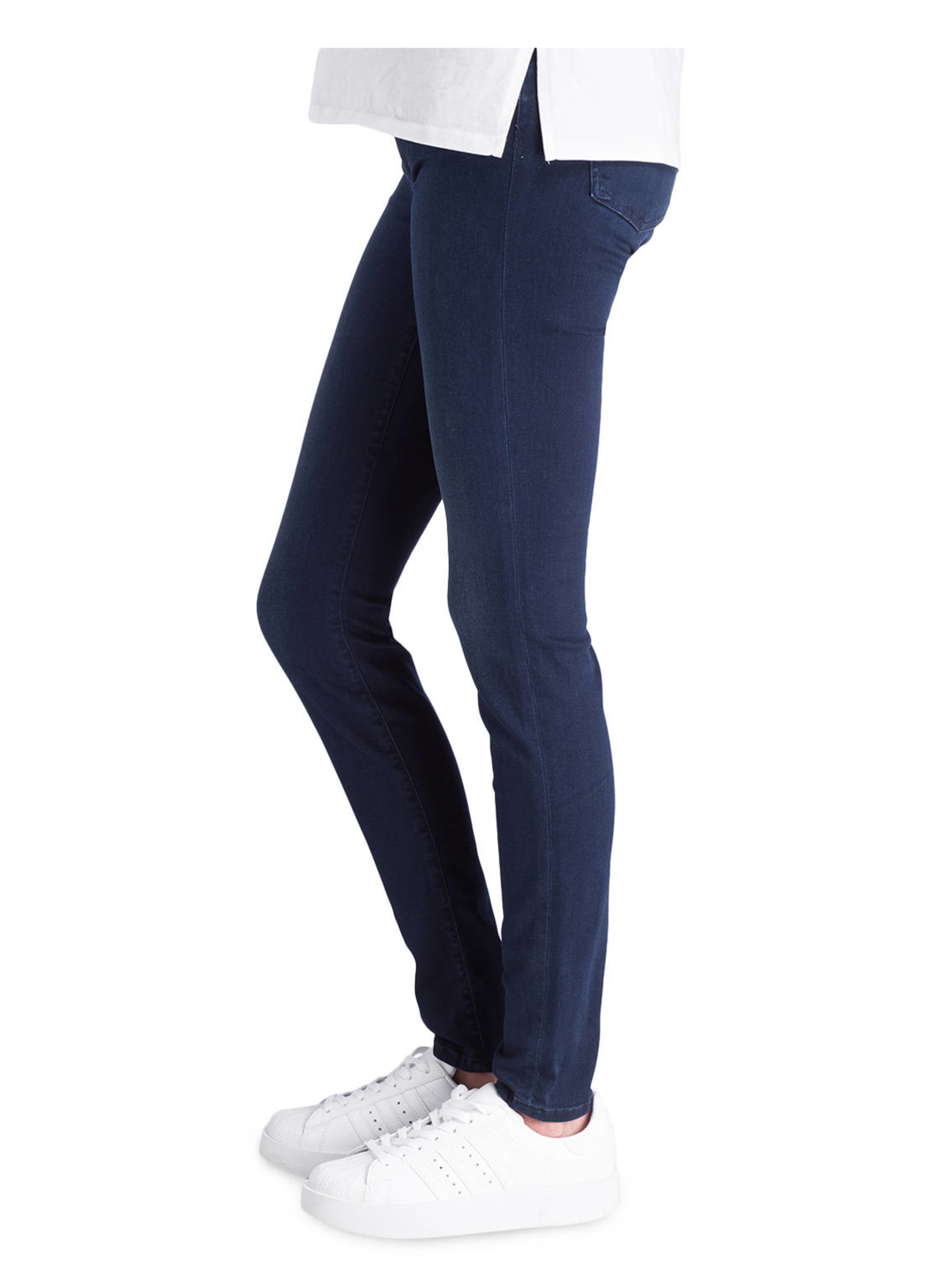 Thumbnail - 7 For All Mankind Skinny Jeans blau