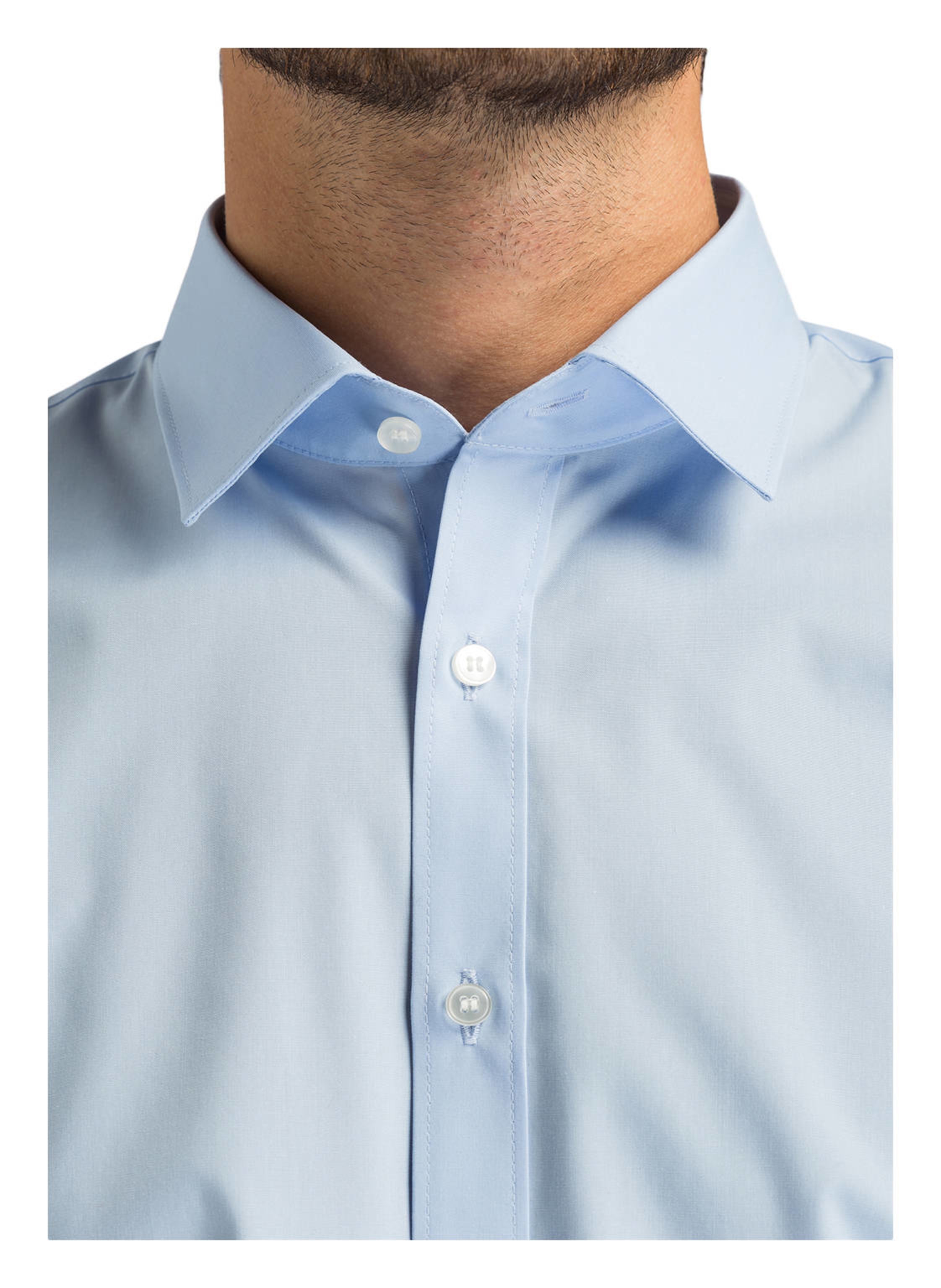 Thumbnail - Olymp Hemd No. Six Super Slim Mit Extralangem Arm blau