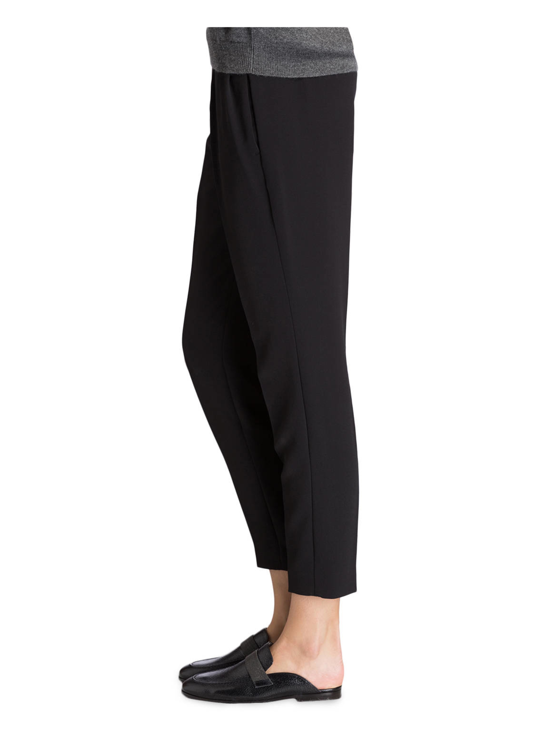 Thumbnail - Brunello Cucinelli 7/8-Hose Mit Seide schwarz