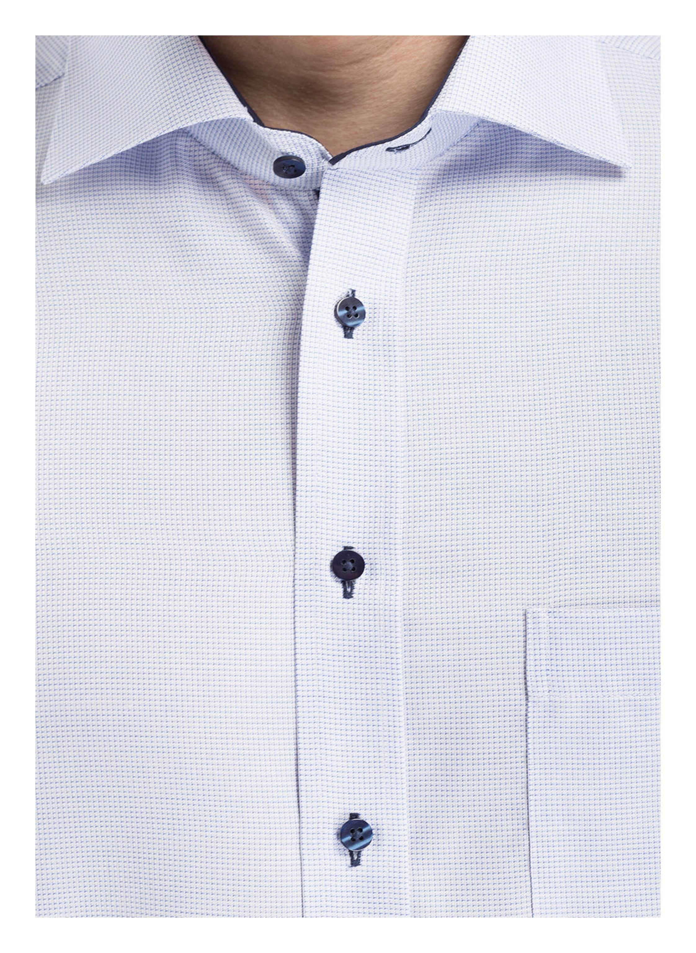 Thumbnail - Eterna Halbarm-Hemd Comfort Fit blau