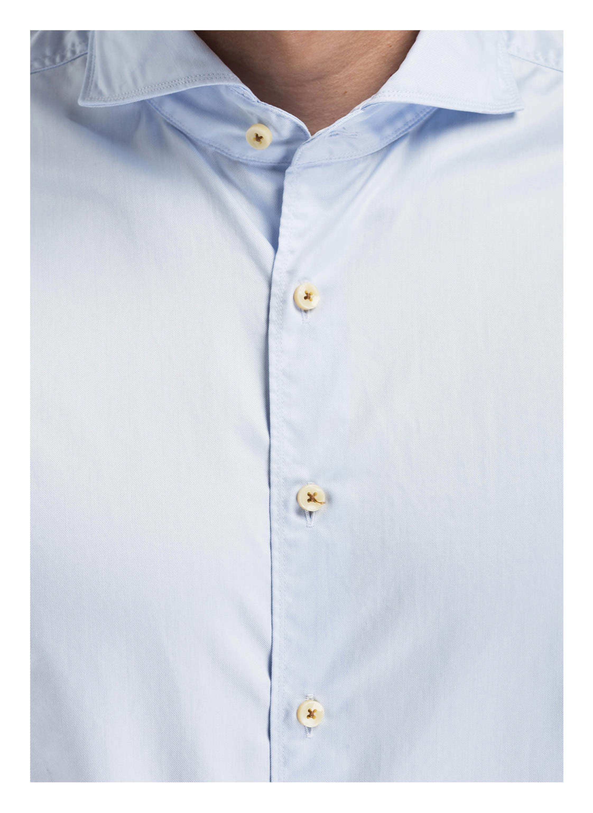 Thumbnail - Stenströms Hemd Fitted Body blau