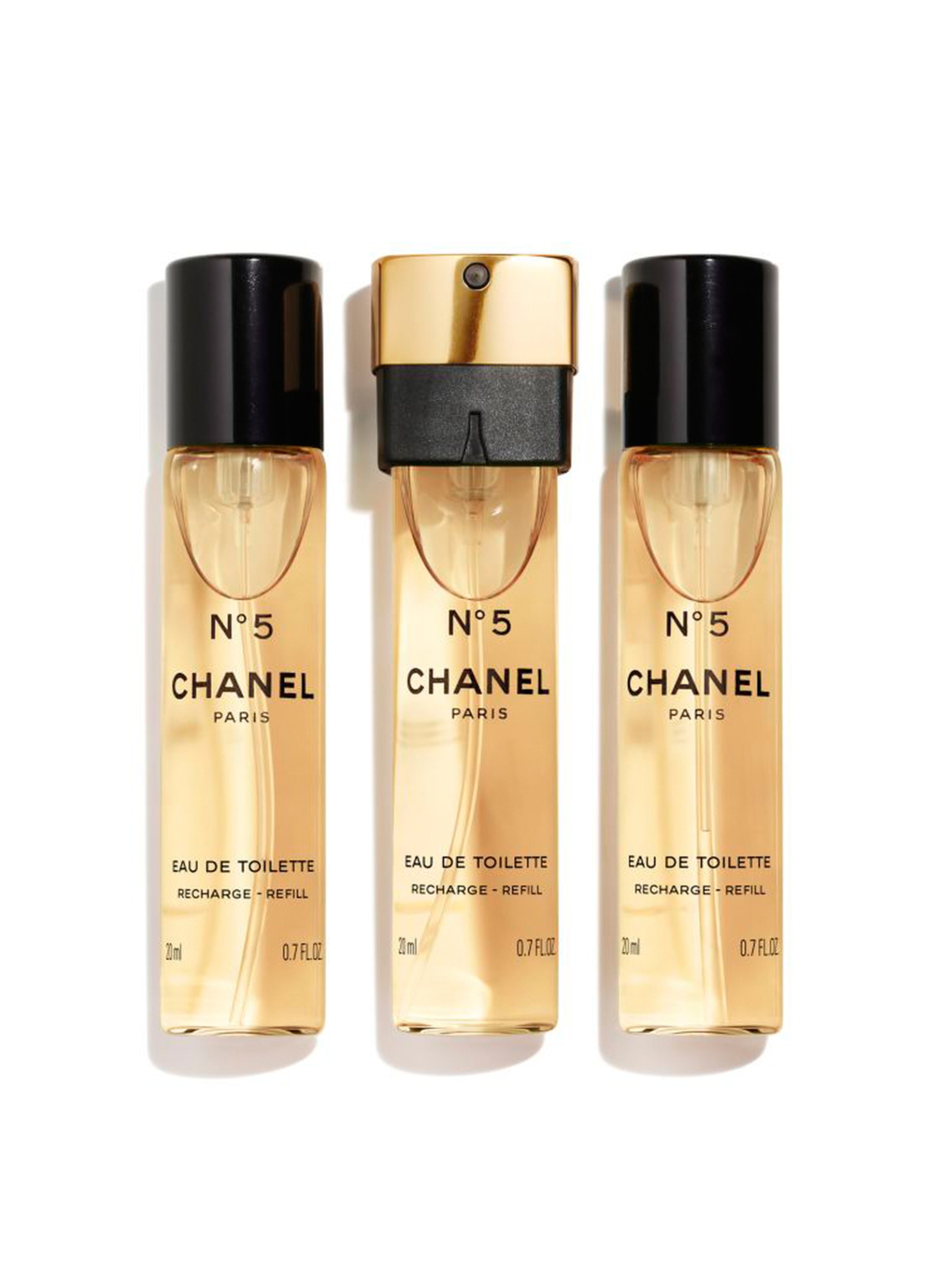 Chanel No.5 Eau Premiere Eau De Parfum Purse Spray And 2 Refills