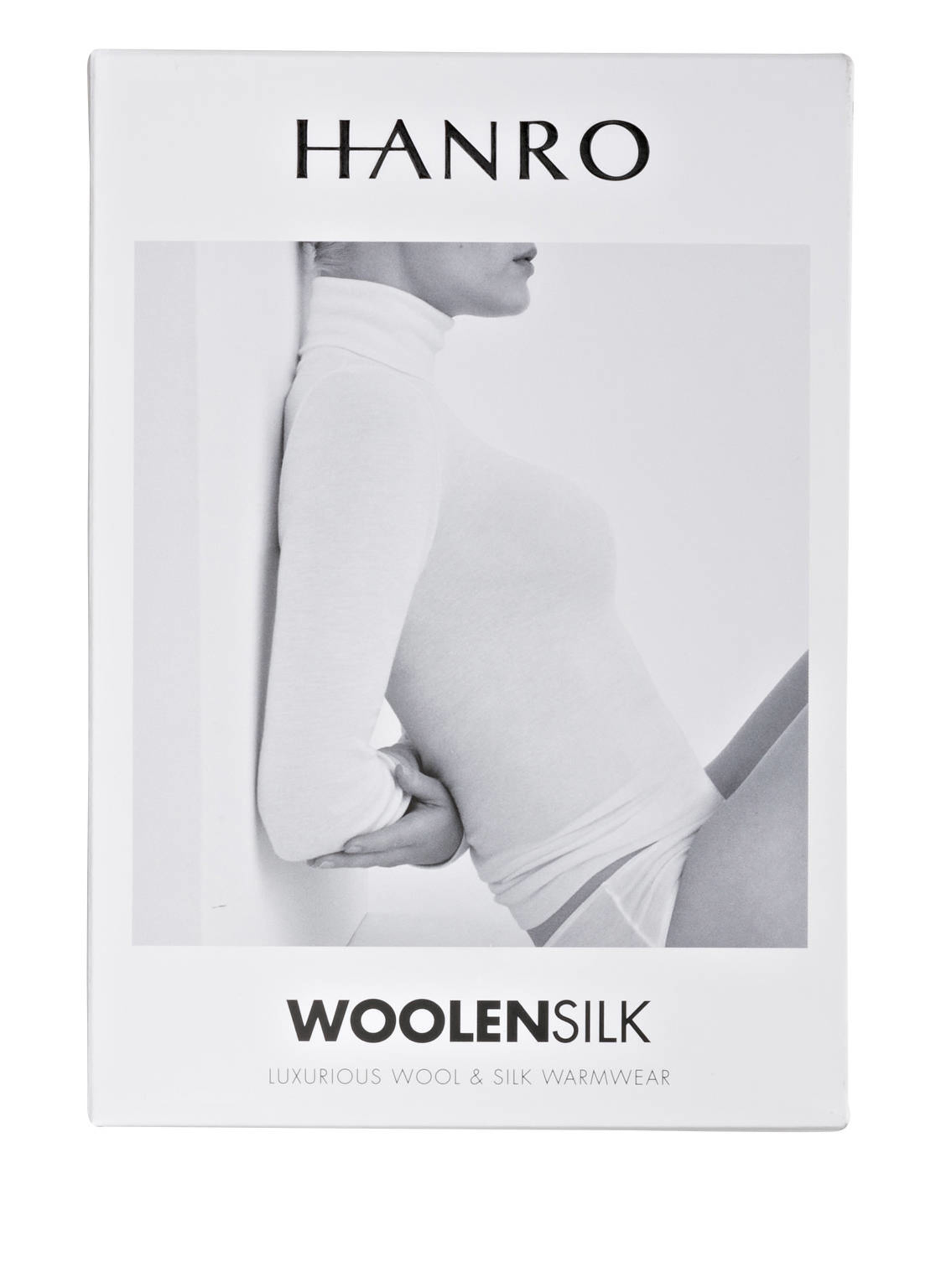 Thumbnail - Hanro Rollkragenshirt Woolen Silk Aus Merinowolle Mit Seide schwarz