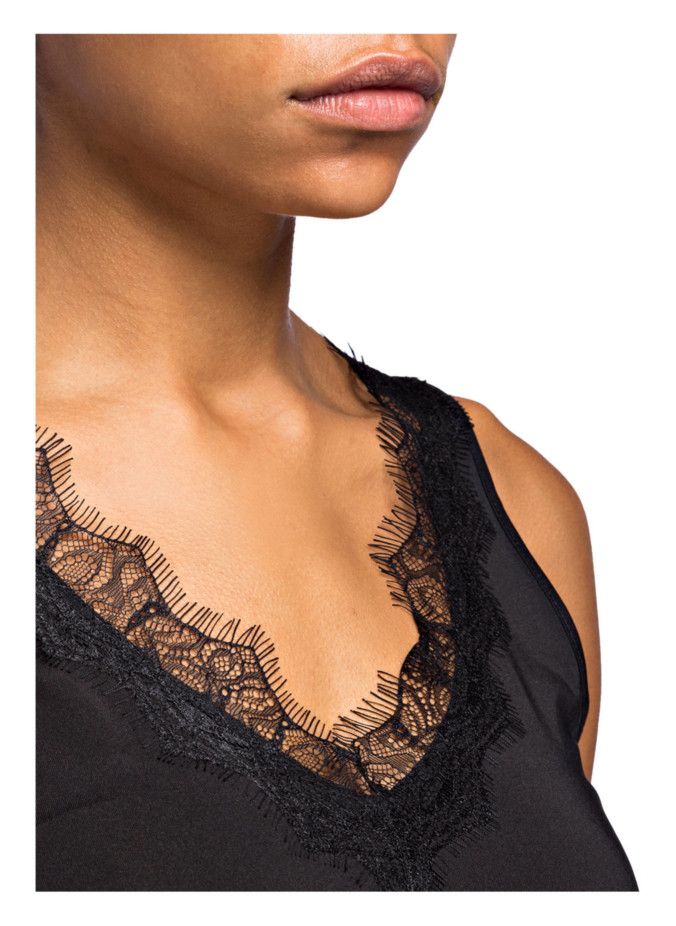 Thumbnail - Rosemunde Top Billie Mit Spitze schwarz