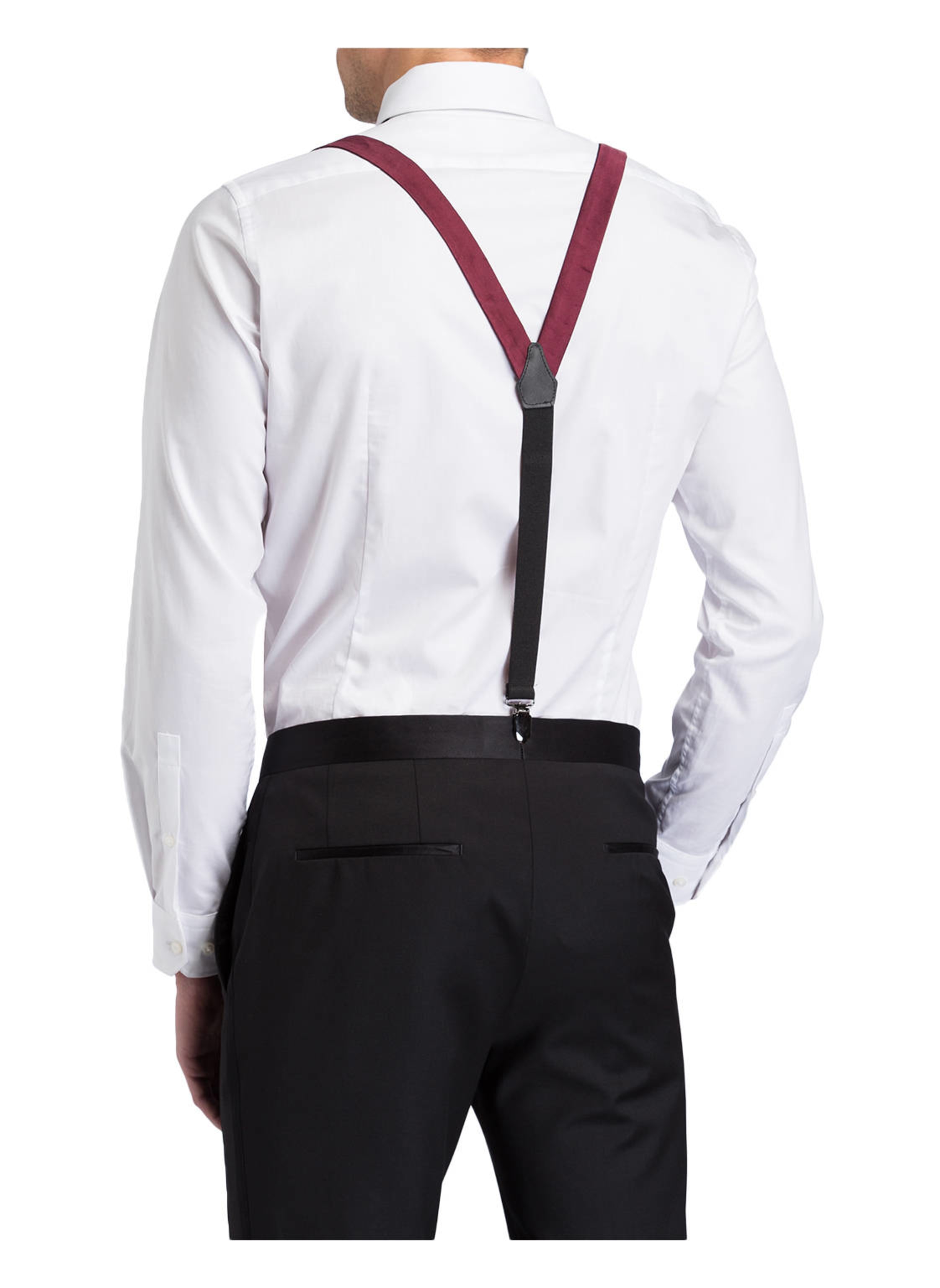 Thumbnail - Monti Set: Hosenträger Und Fliege rot