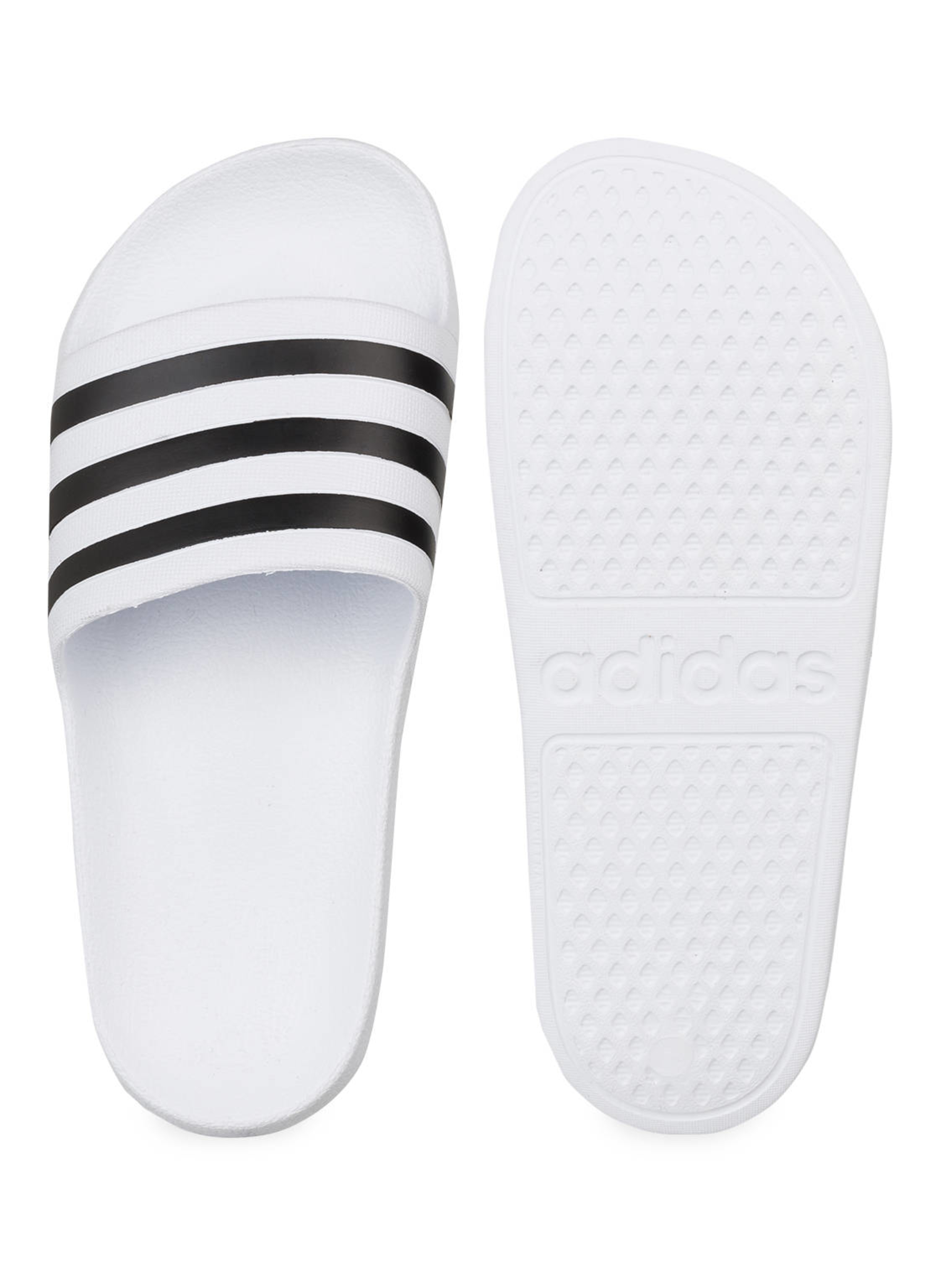 Thumbnail - Adidas Pantoletten Adilette Aqua weiss