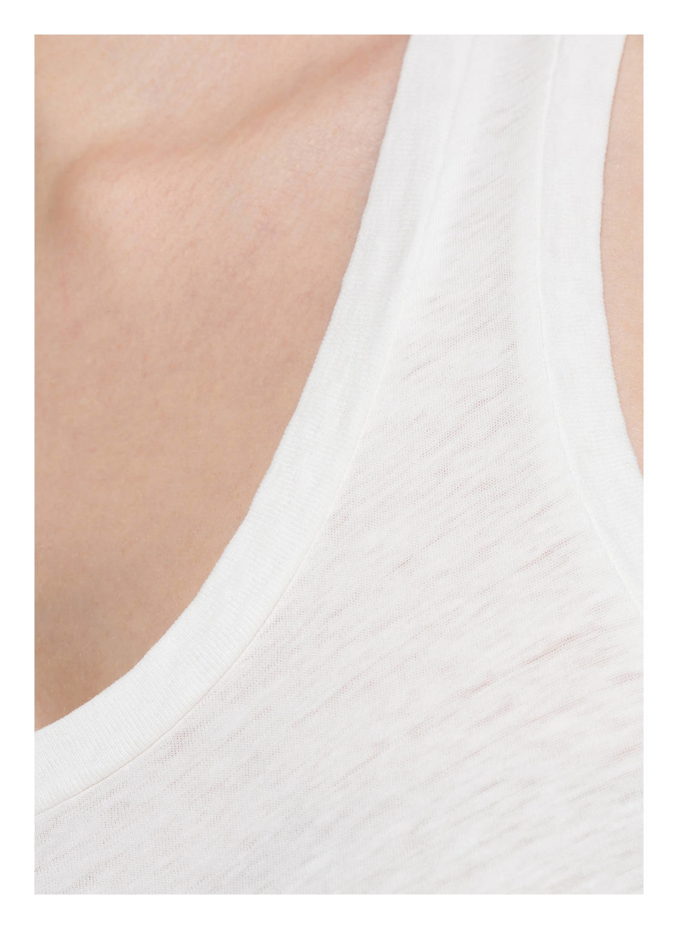 Thumbnail - American Vintage Top Gamipy weiss