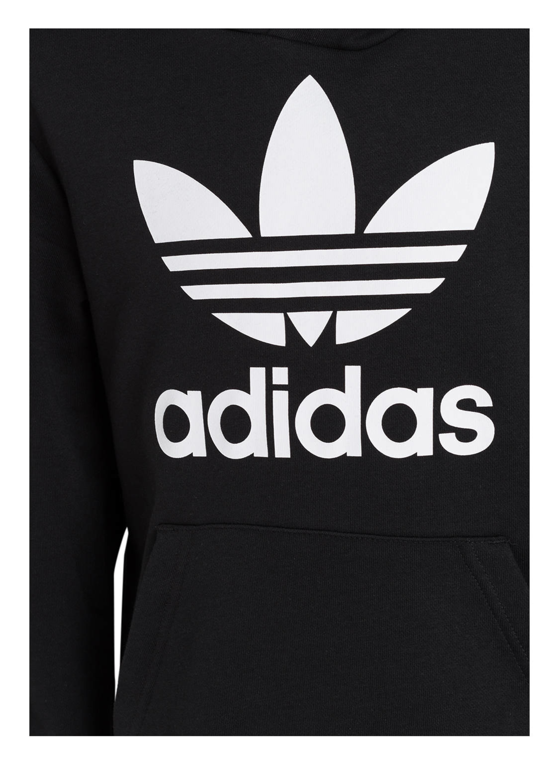 Thumbnail - Adidas Originals Hoodie Trefoil schwarz