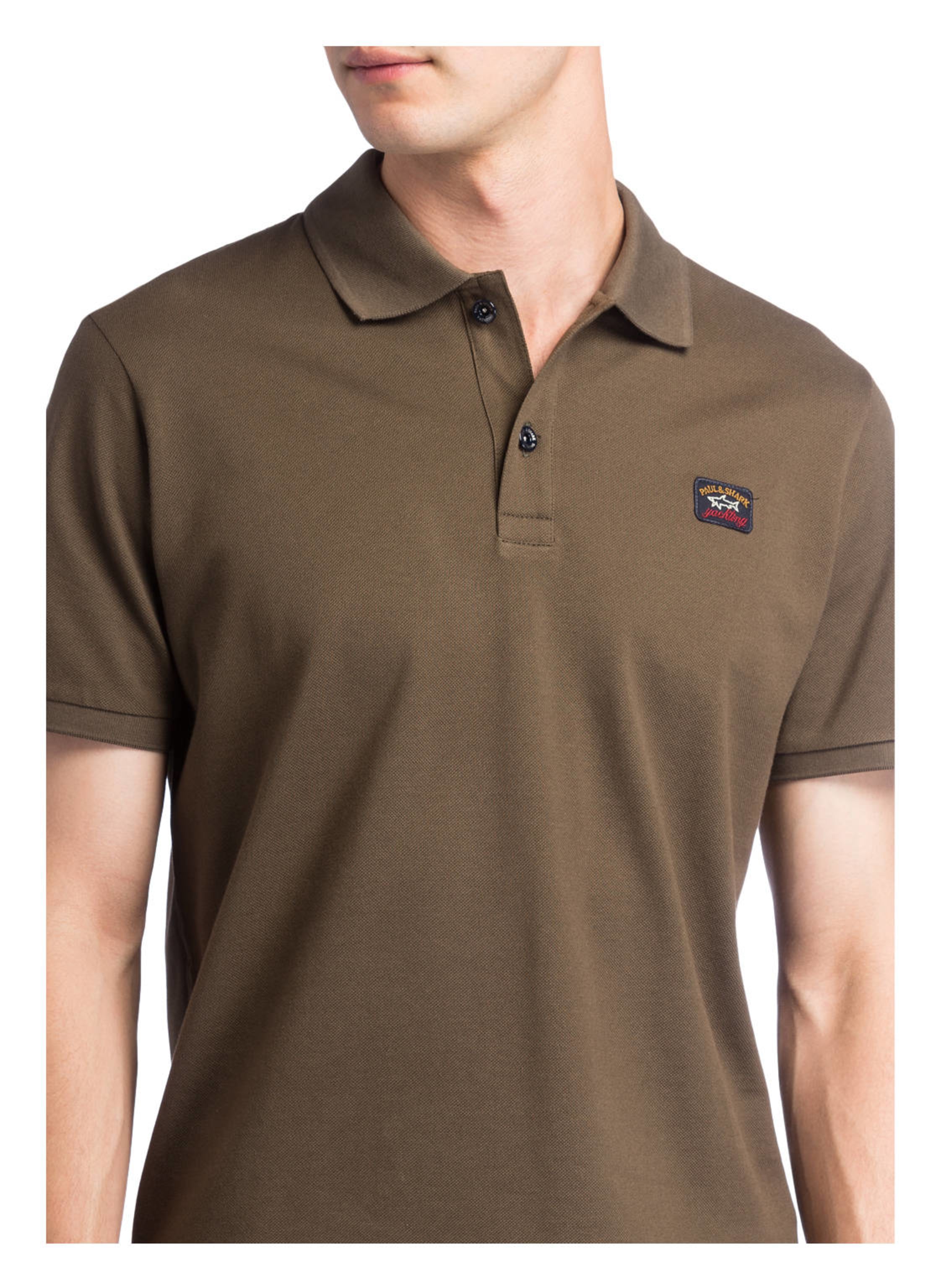 Thumbnail - Paul & Shark Piqué-Poloshirt gruen
