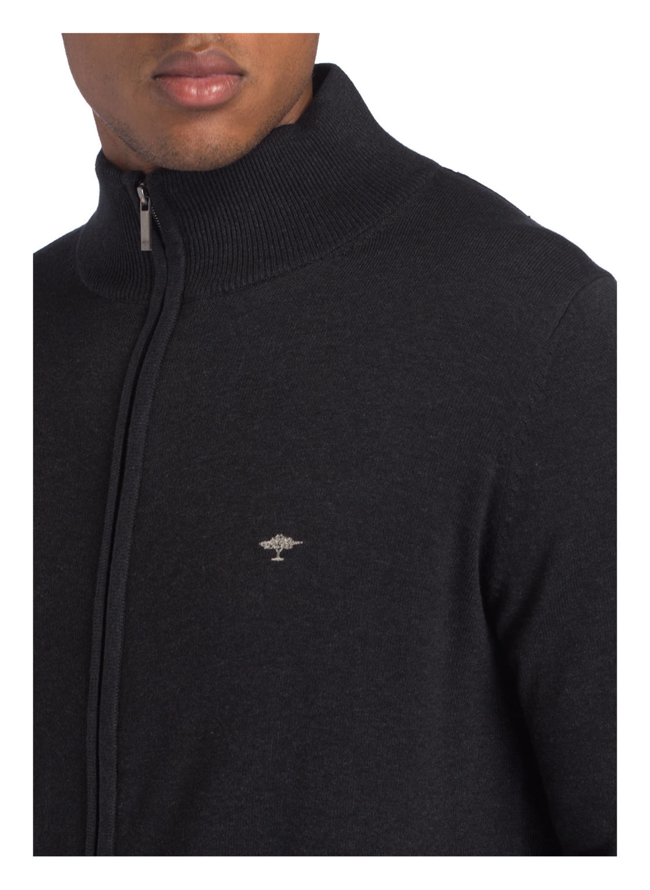 Thumbnail - Fynch-Hatton Strickjacke grau
