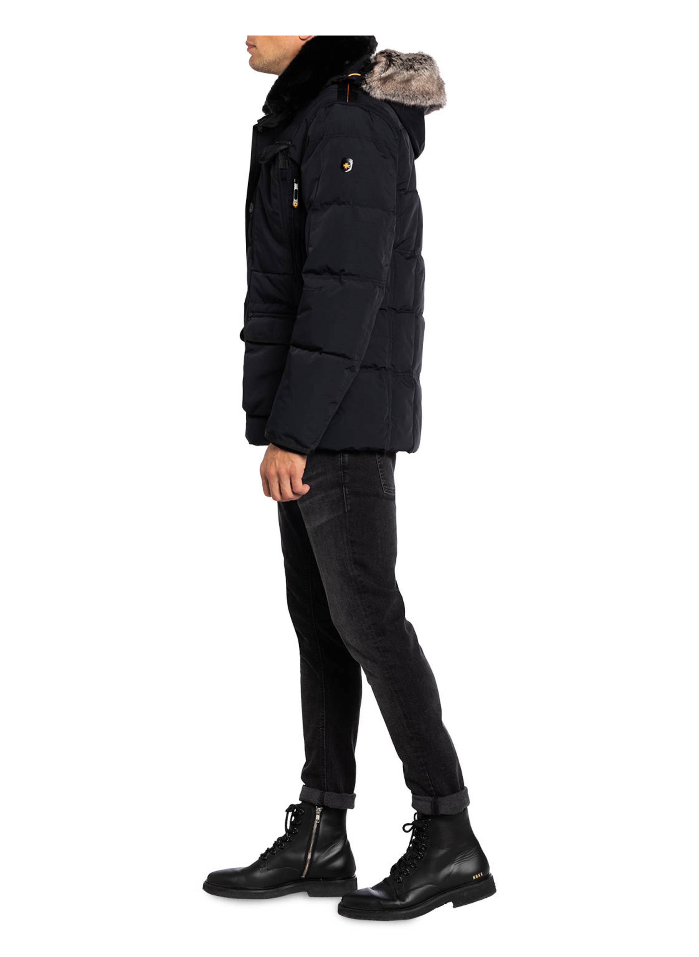Thumbnail - Wellensteyn Steppjacke Marvellous Mit Kunstpelz Und Sorona® Aura-Isolierung schwarz