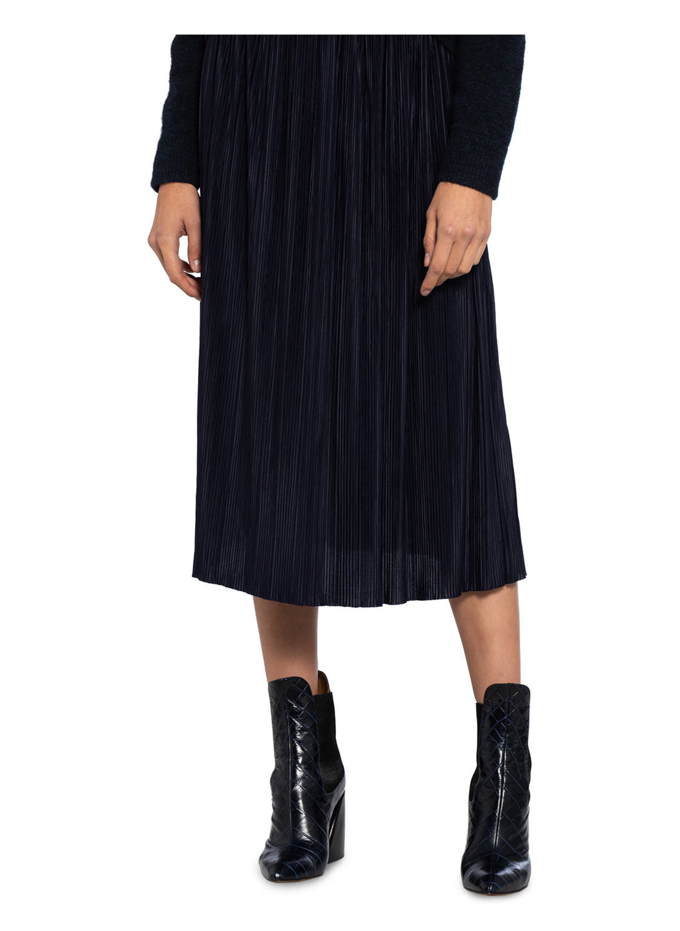 Thumbnail - Samsøe  Samsøe Plisseerock Uma blau