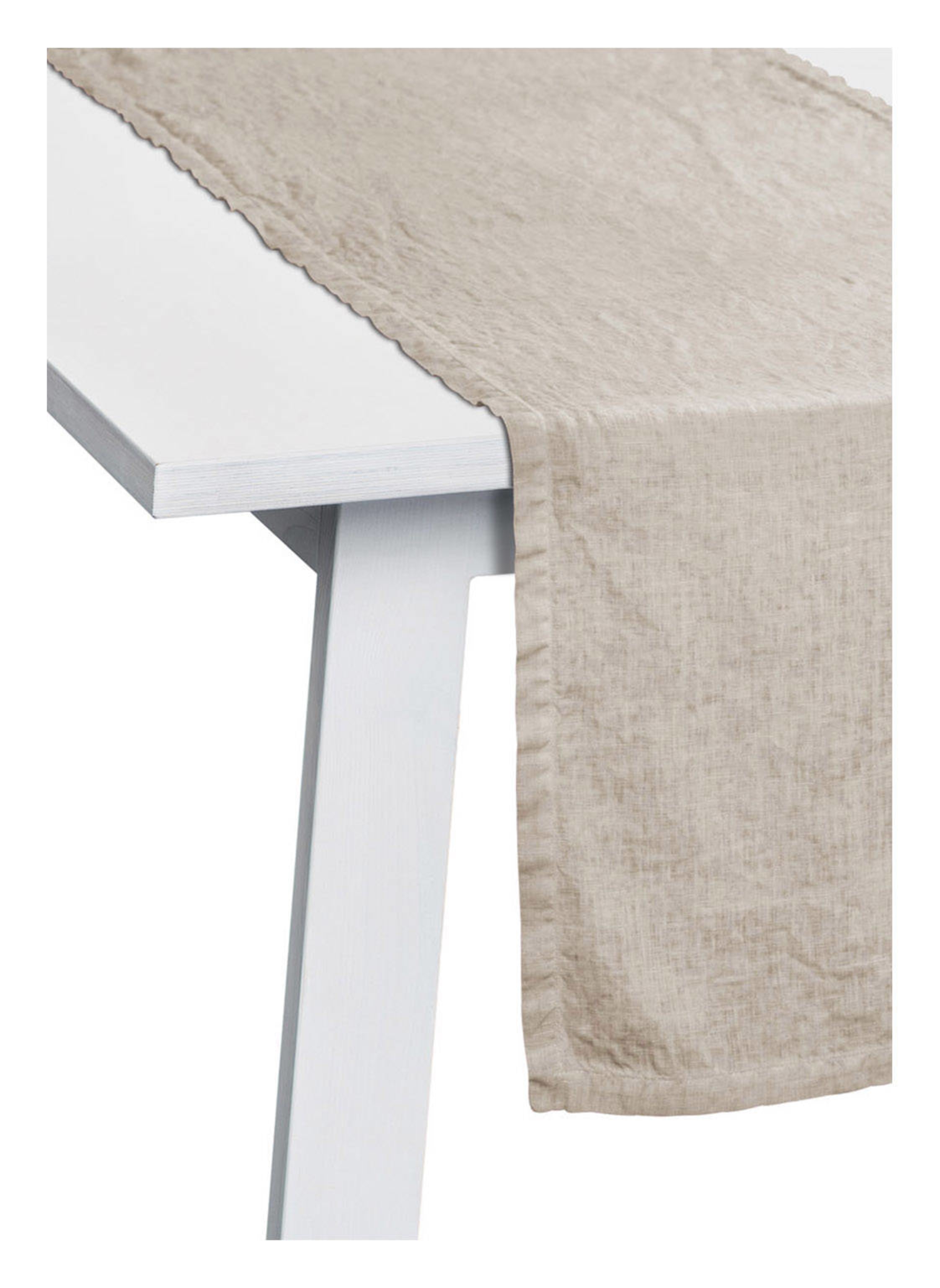 Thumbnail - Pichler Tischläufer Liska Aus Leinen beige