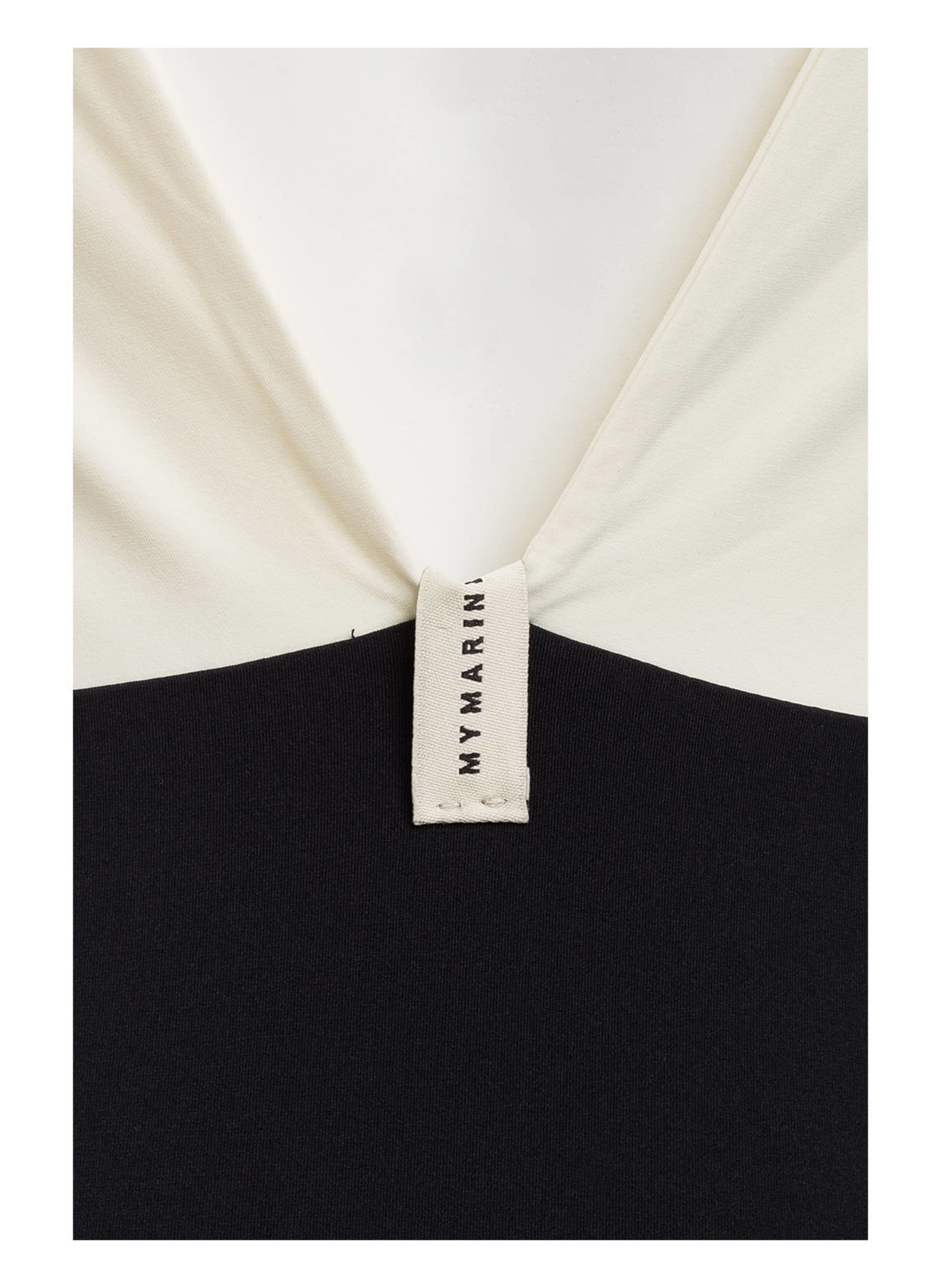 Thumbnail - Mymarini High-Neck-Badeanzug Seabody Zum Wenden Mit Uv-Schutz 50+ schwarz