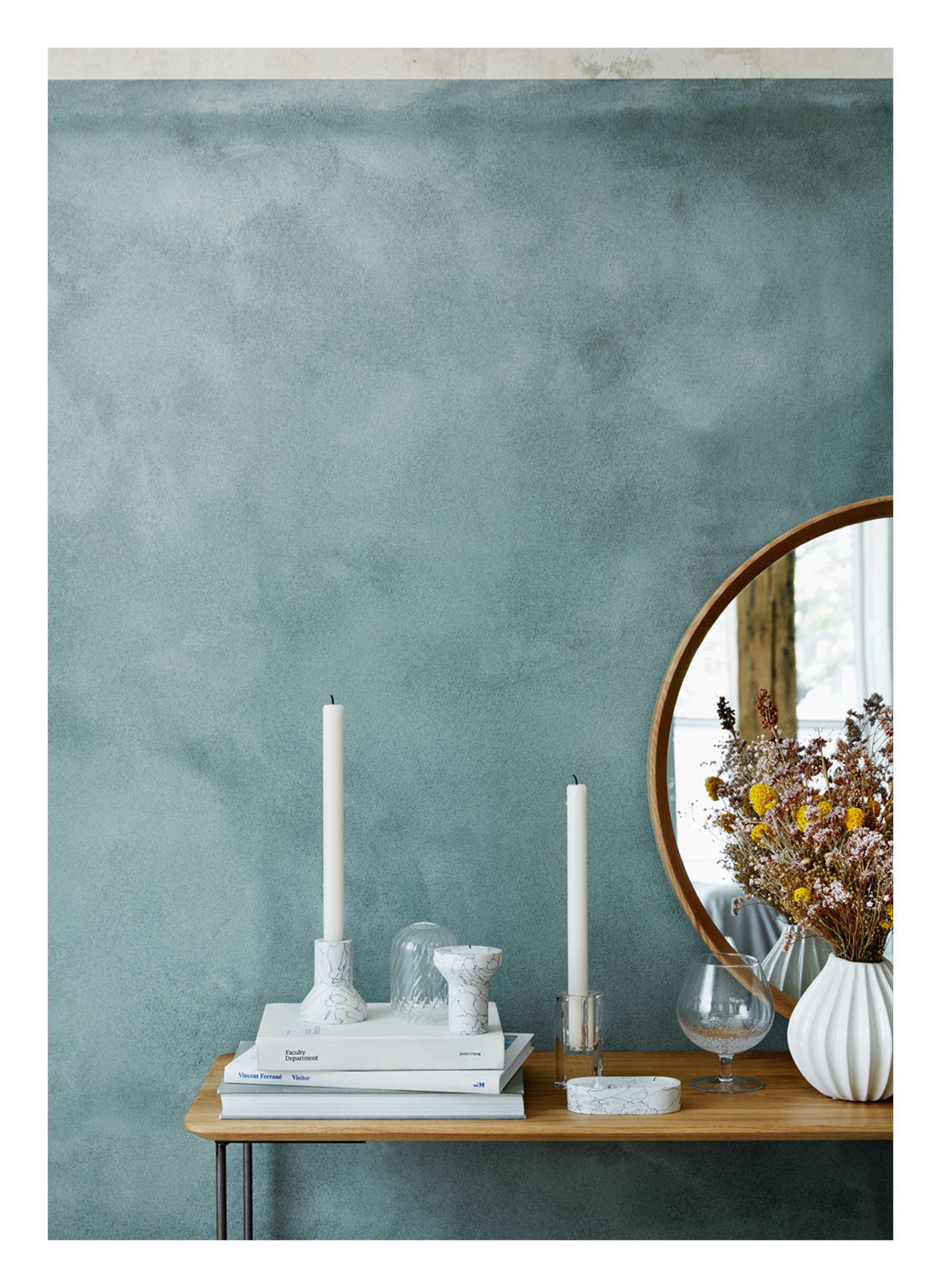 Thumbnail - Broste Copenhagen Kerzenhalter Anna Aus Marmor weiss