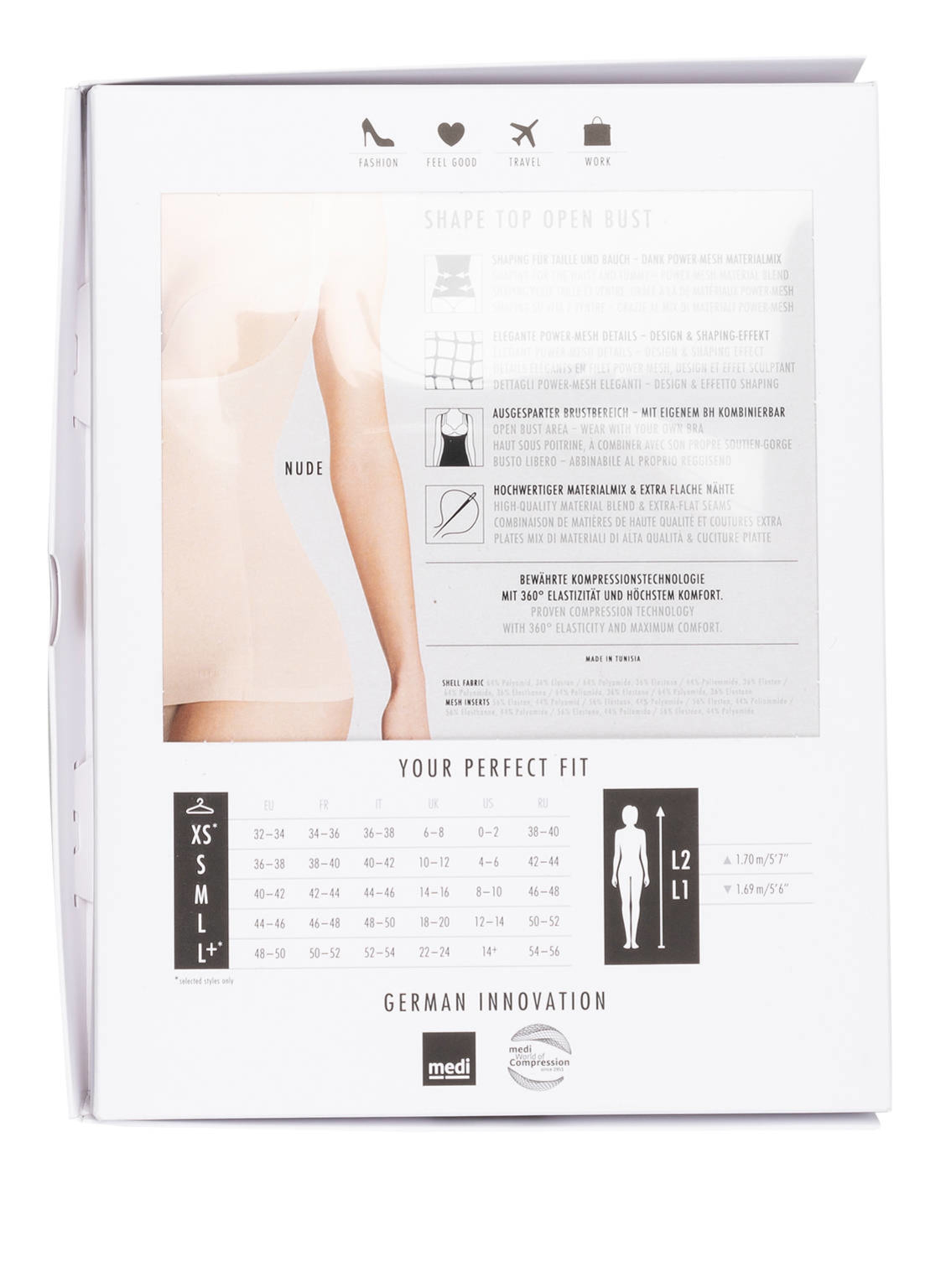 Thumbnail - Item m6 Shape-Top Open Bust beige