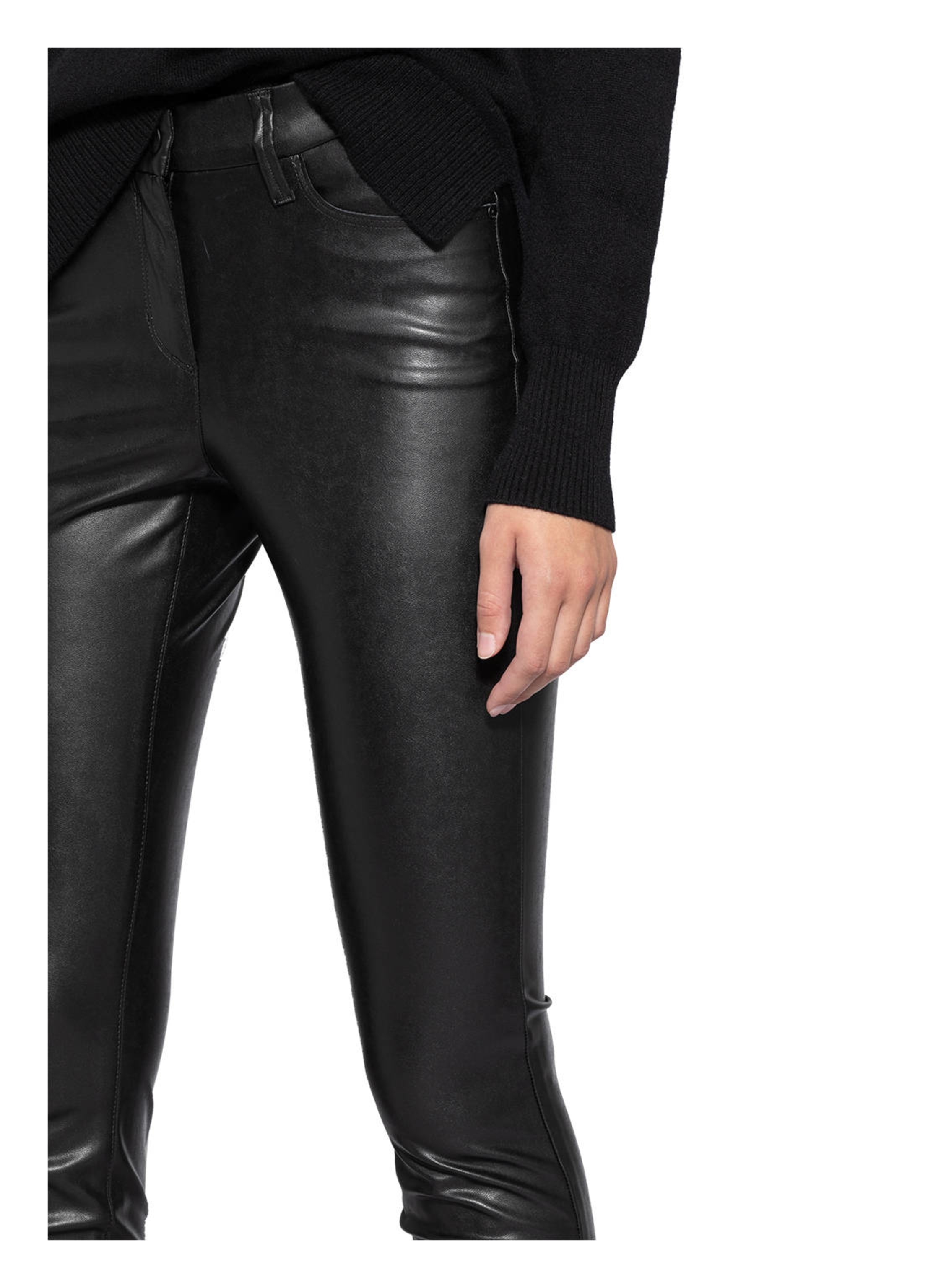 Thumbnail - Cambio Hose Ray In Lederoptik schwarz