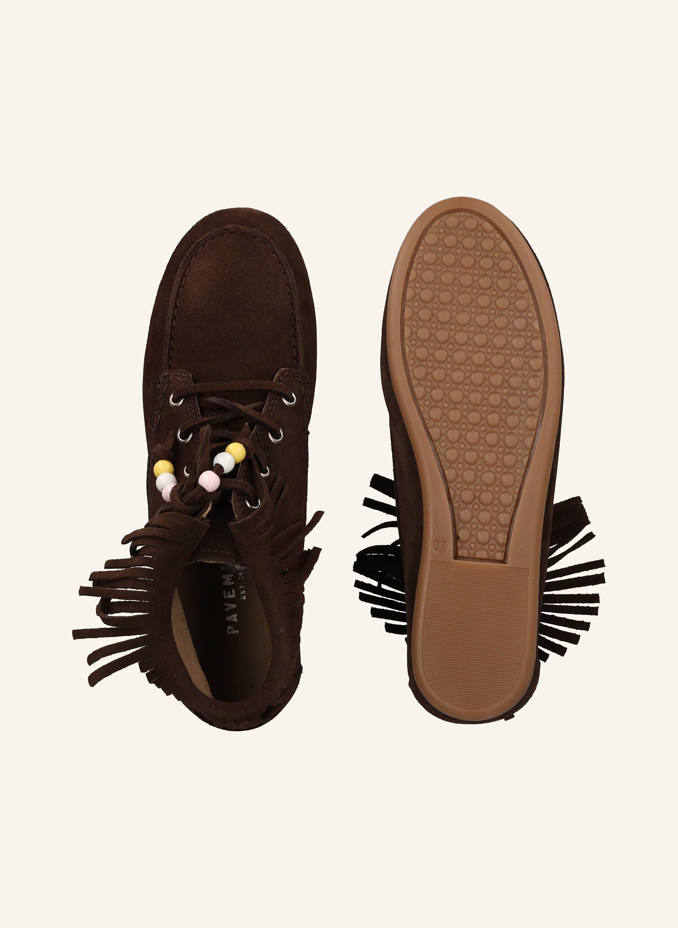 Thumbnail - Pavement Stiefelette Marin Boots Fringle braun