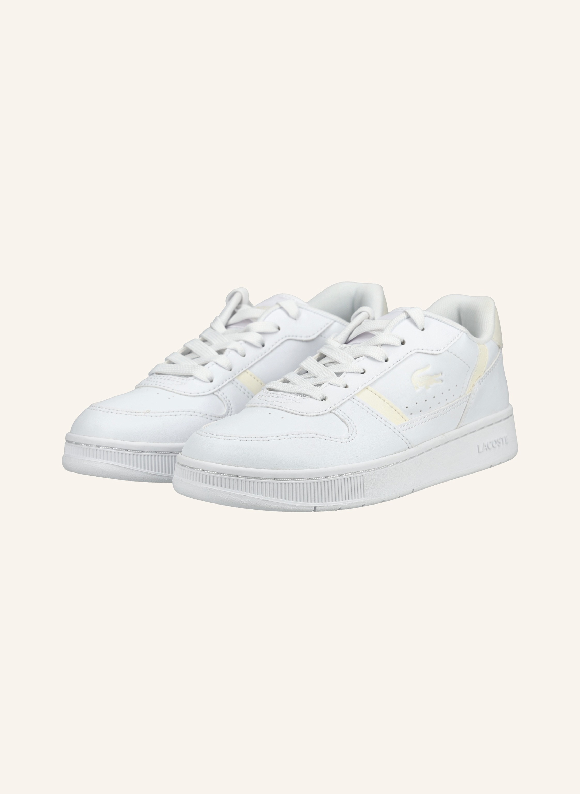 Lacoste Sneaker T-Clip Set weiss