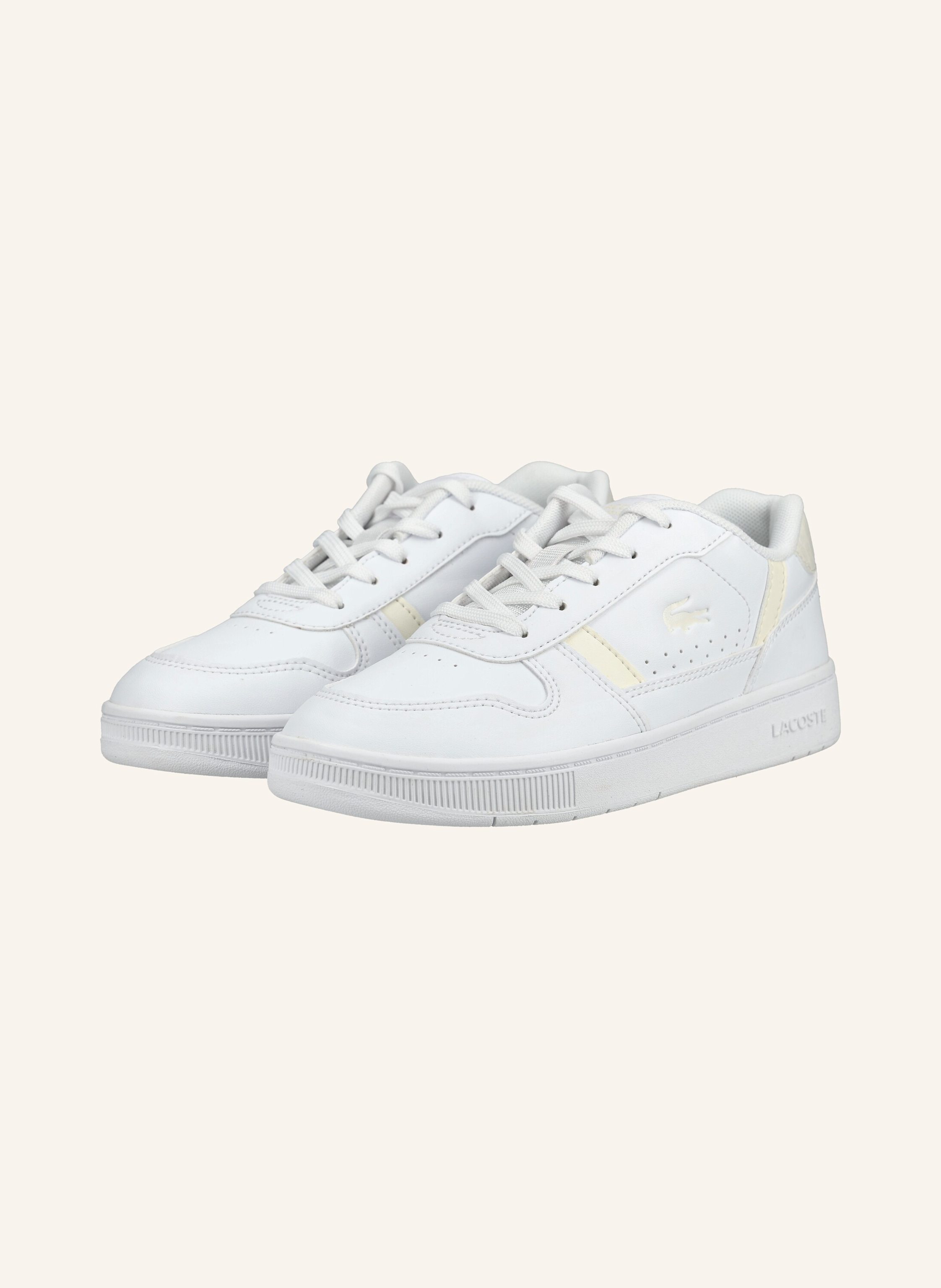 Lacoste Sneaker T-Clip Set weiss