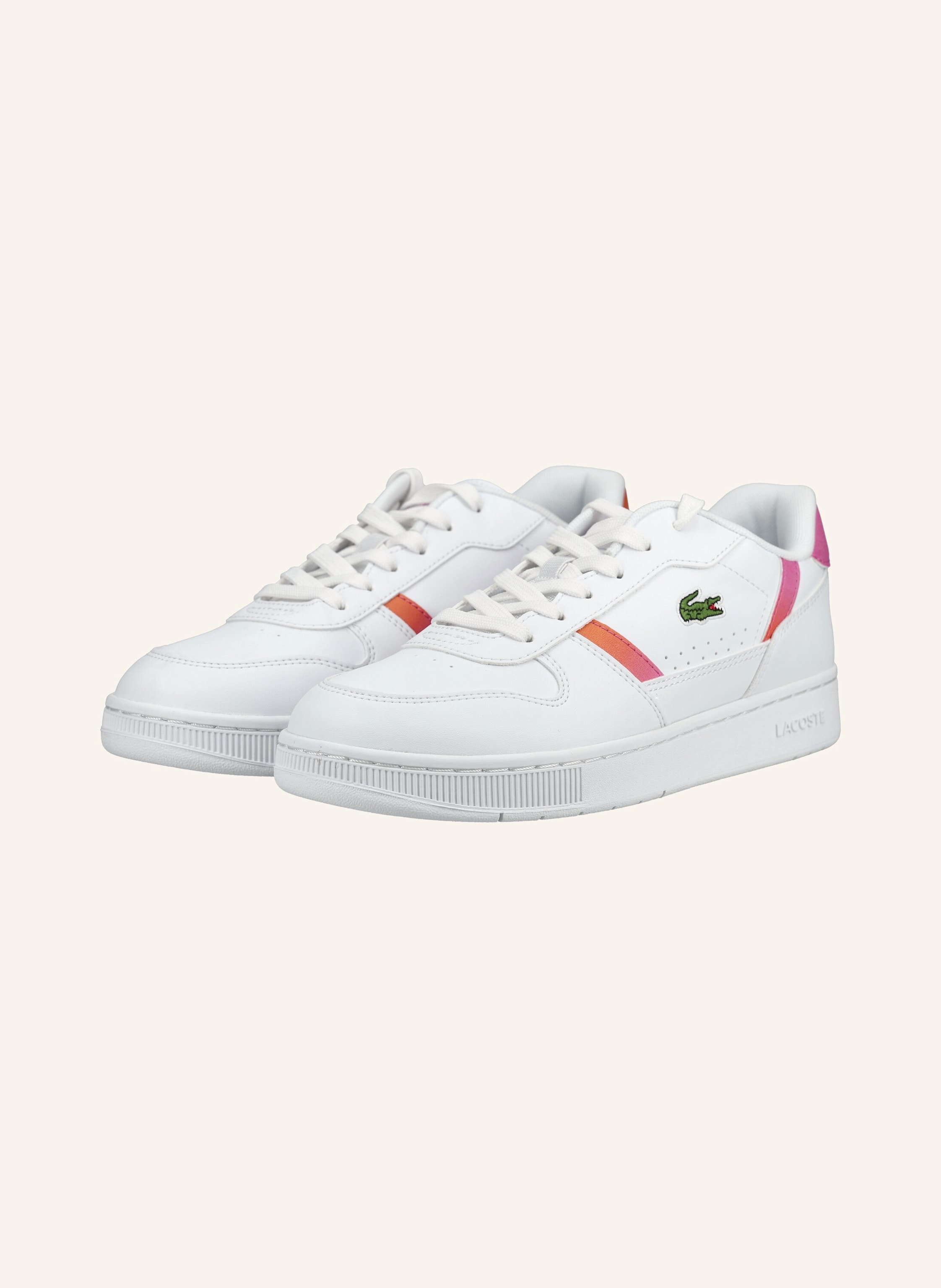 Lacoste Sneaker T-Clip Set weiss
