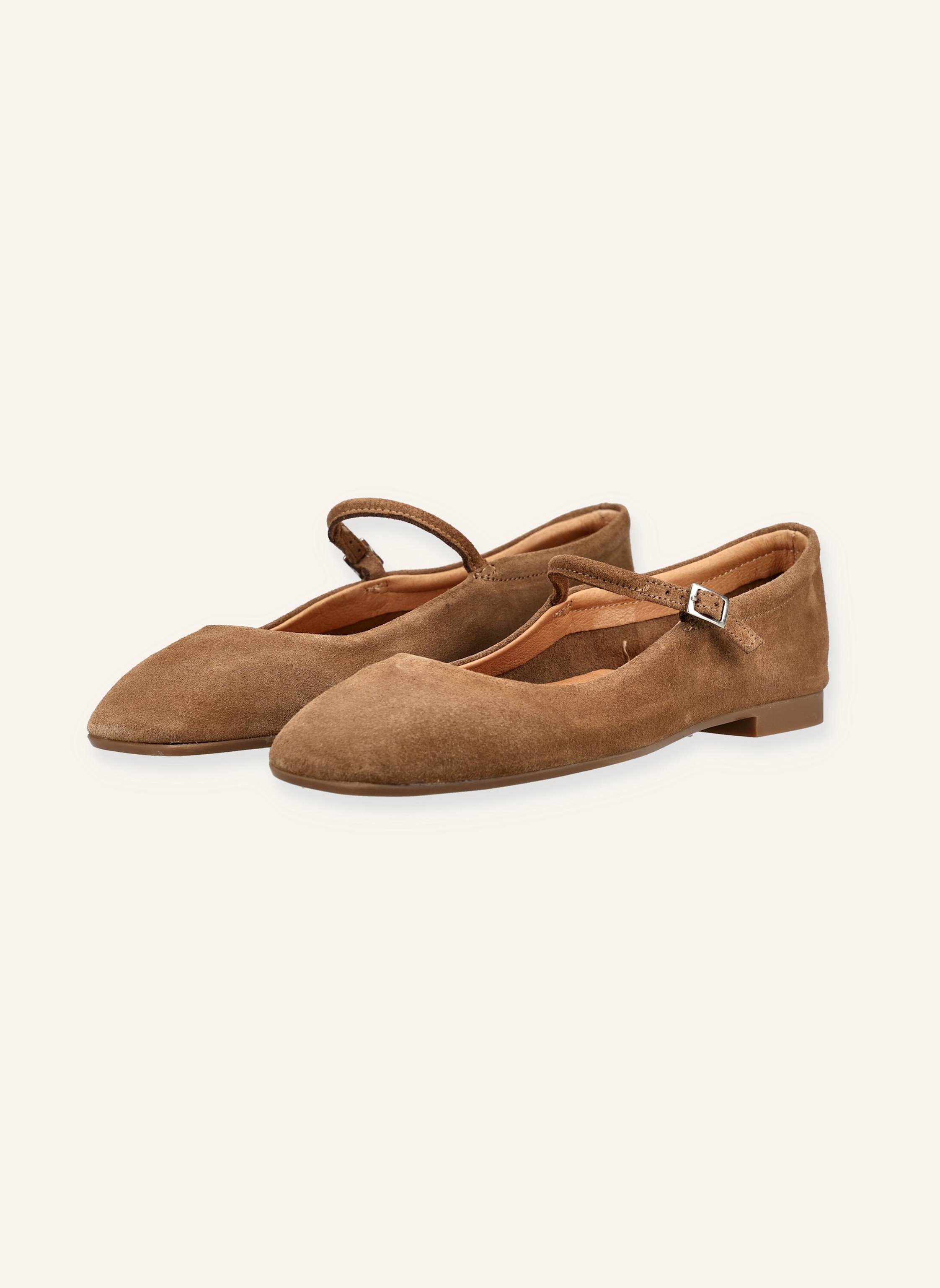 Pavement Ballerinas Paelga Suede beige