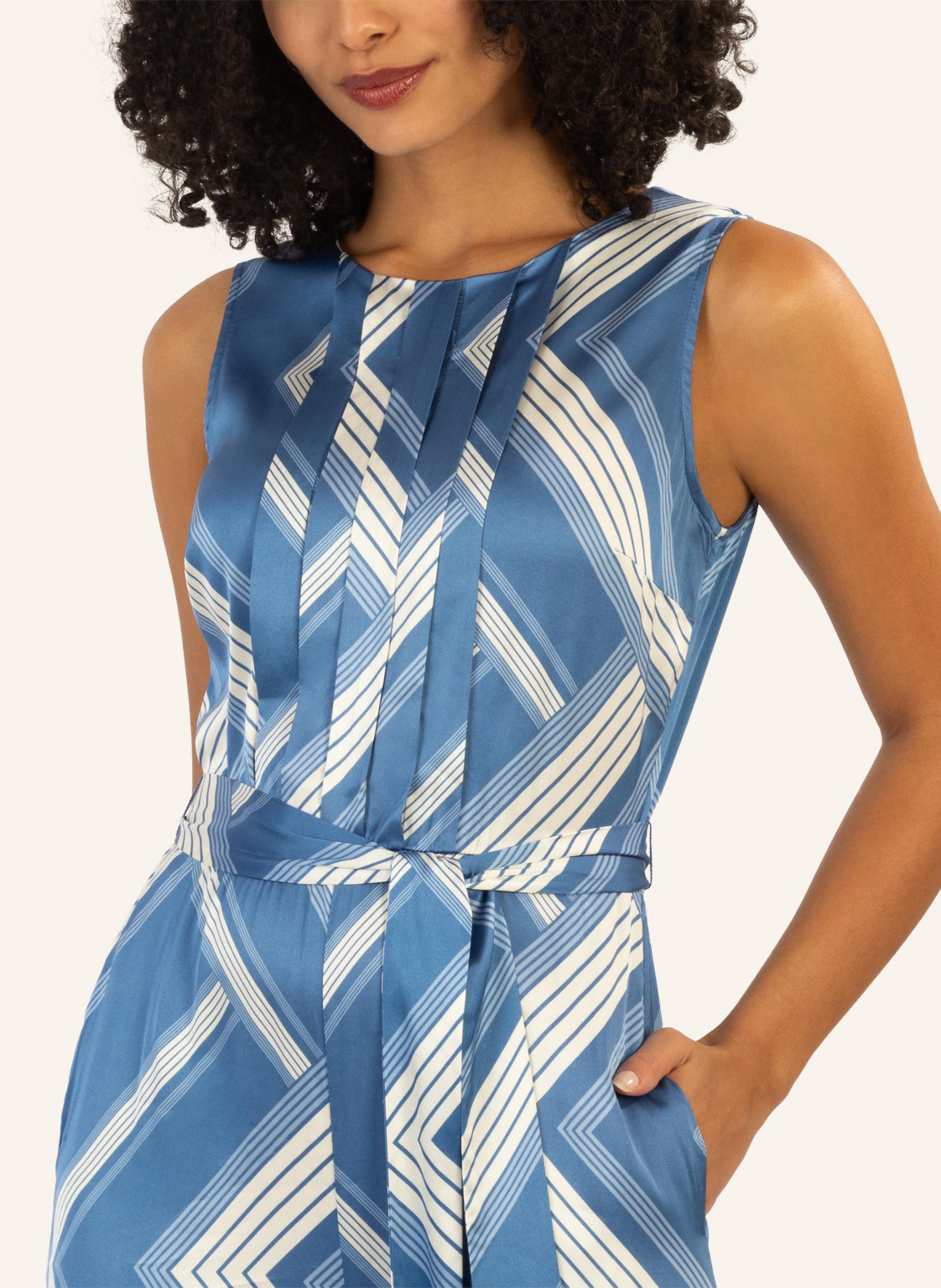 Thumbnail - Mint & Mia Bedruckter Satin Overall blau