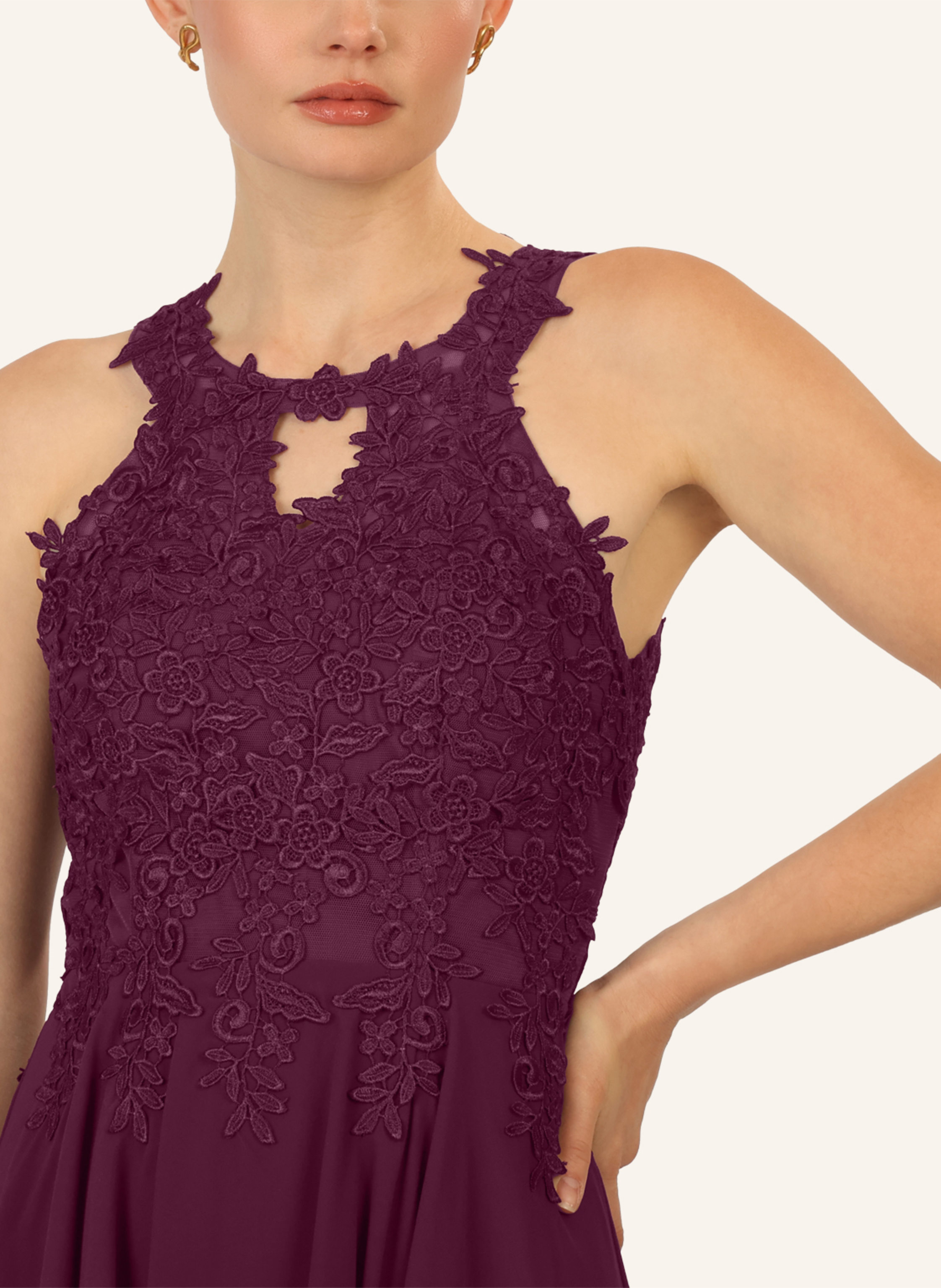 Thumbnail - Apart Cocktailkleid lila