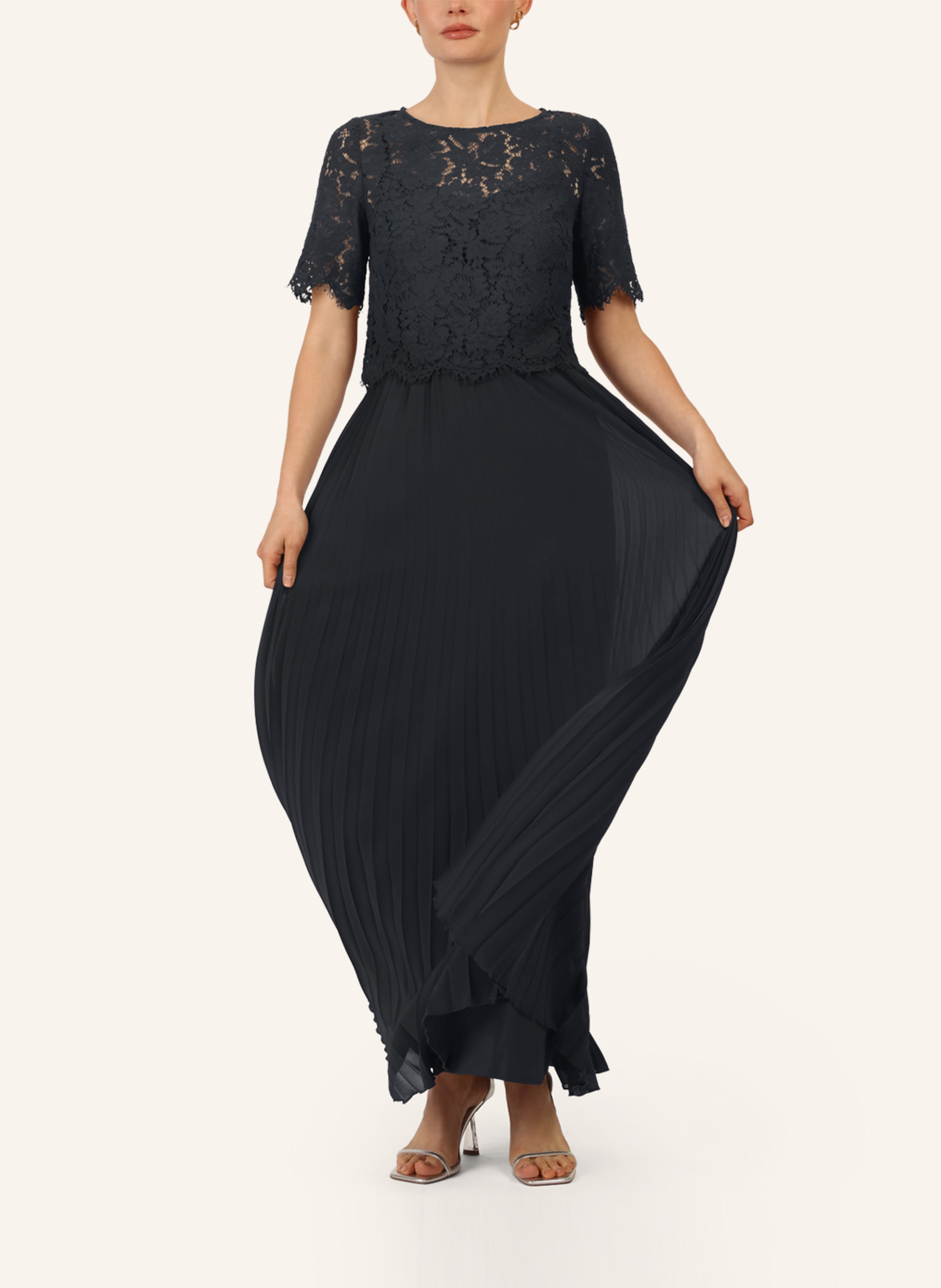 Thumbnail - Apart Abendkleid Mit Spitzenjacke schwarz